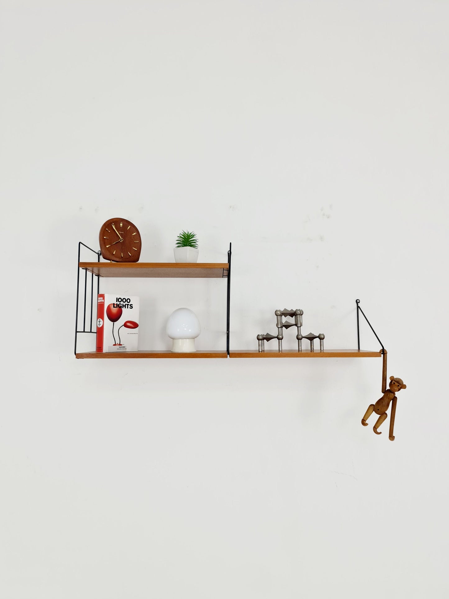 String shelf-system by WHB German Teak , 1950s