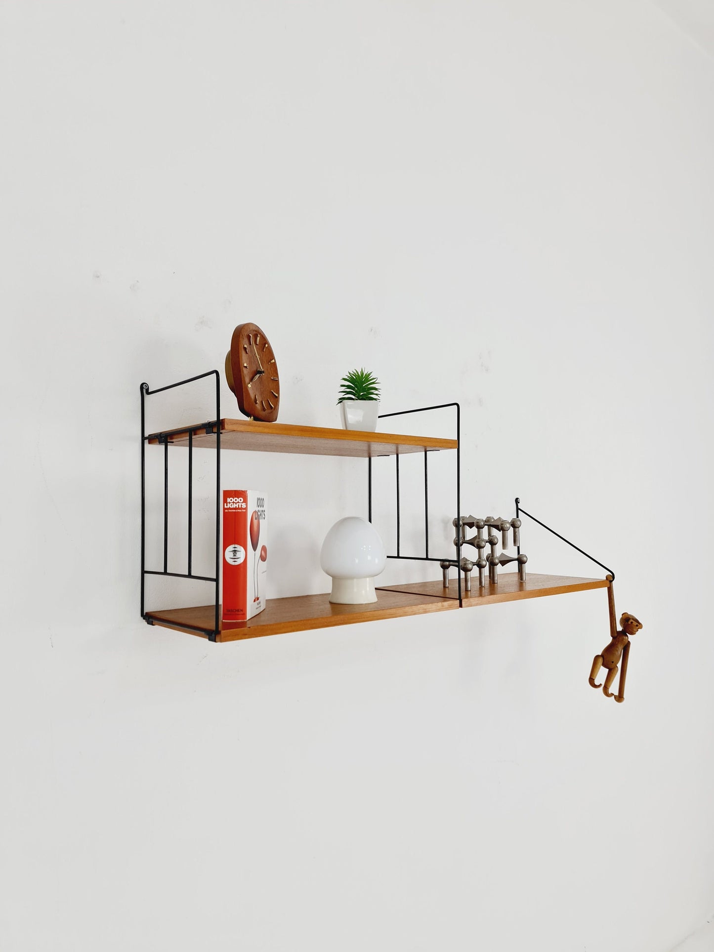 String shelf-system by WHB German Teak , 1950s