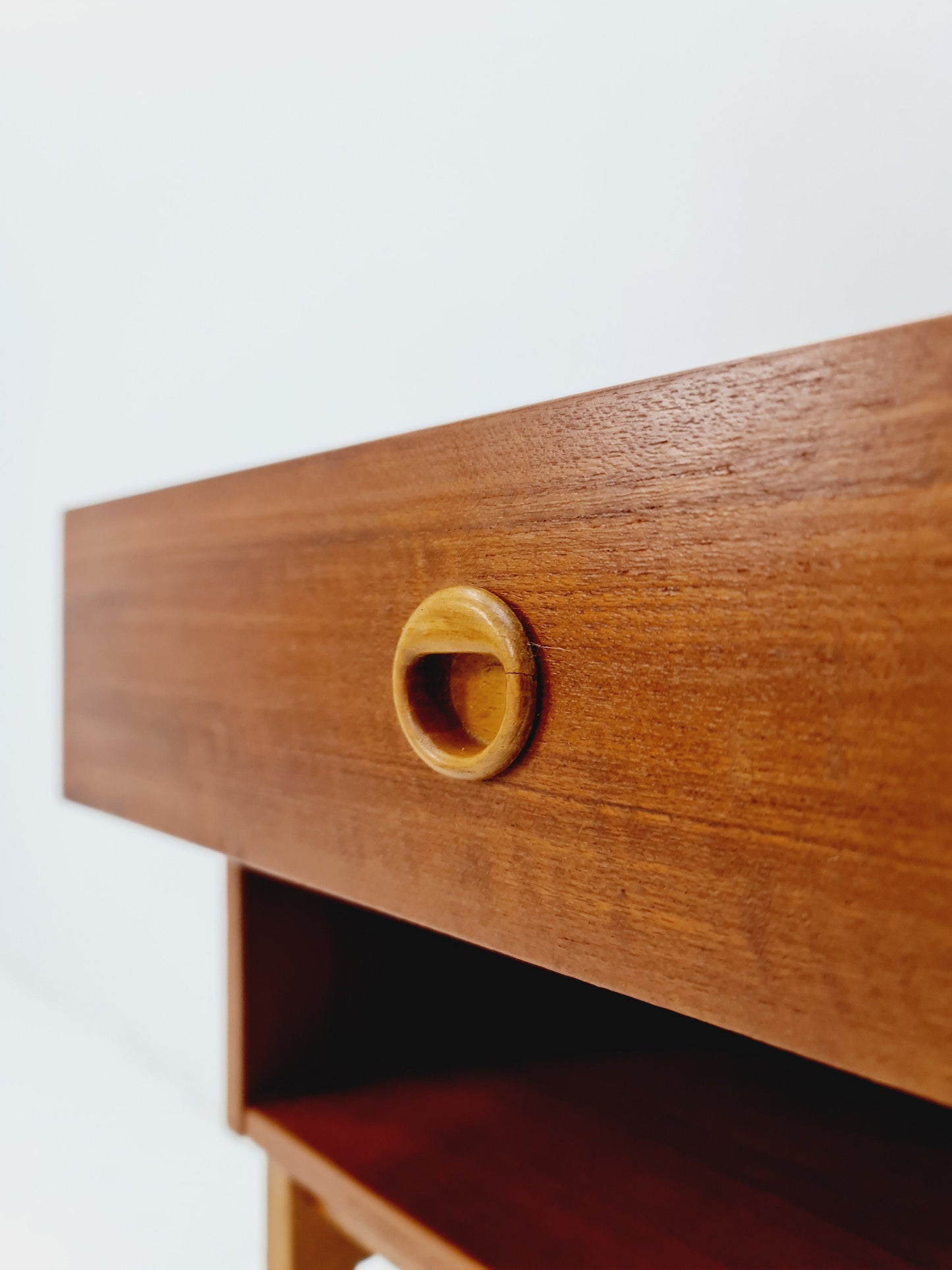 Midcentury Danish teak Side table/ Bedside table, 1960s