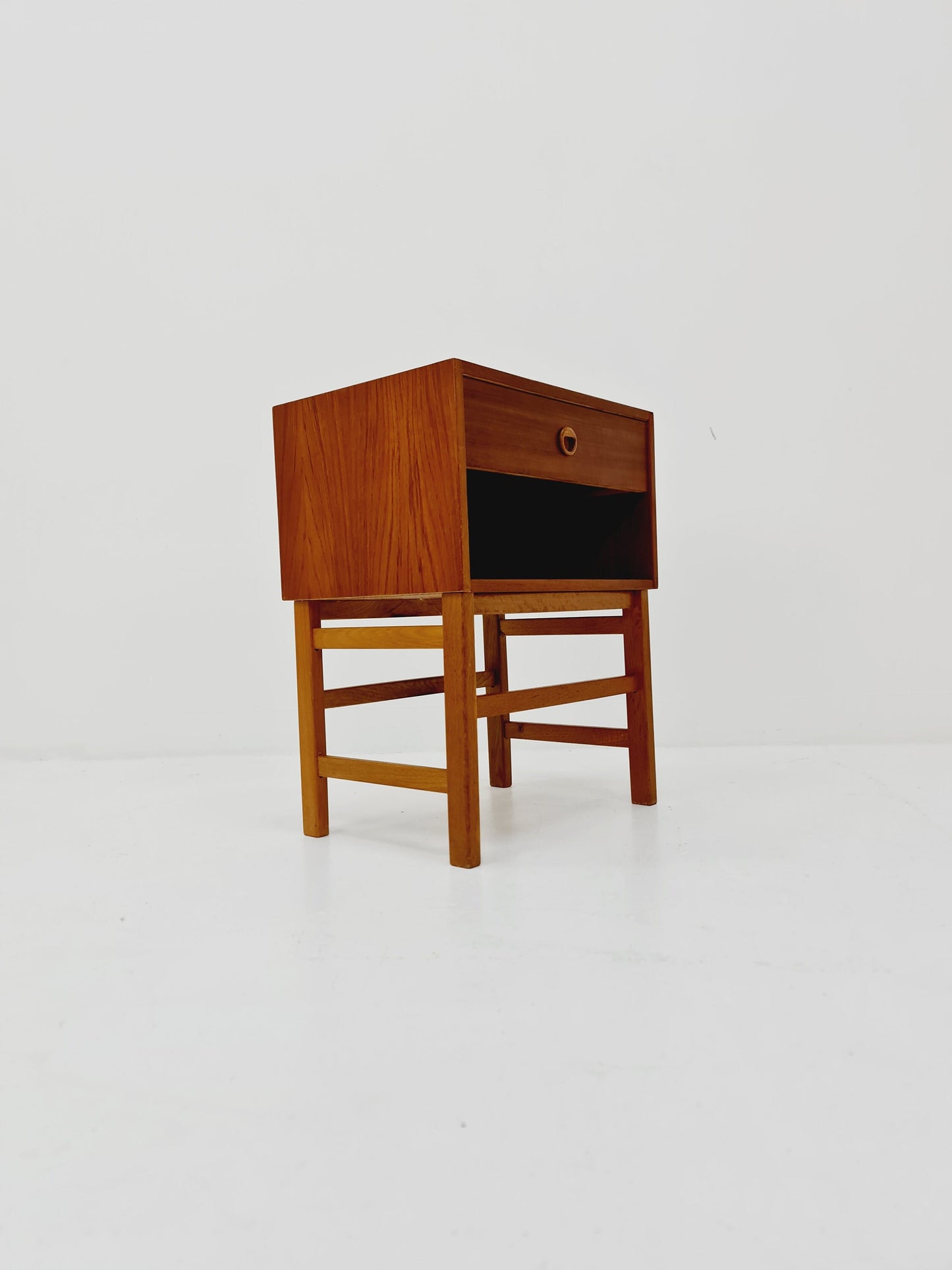 Midcentury Danish teak Side table/ Bedside table, 1960s