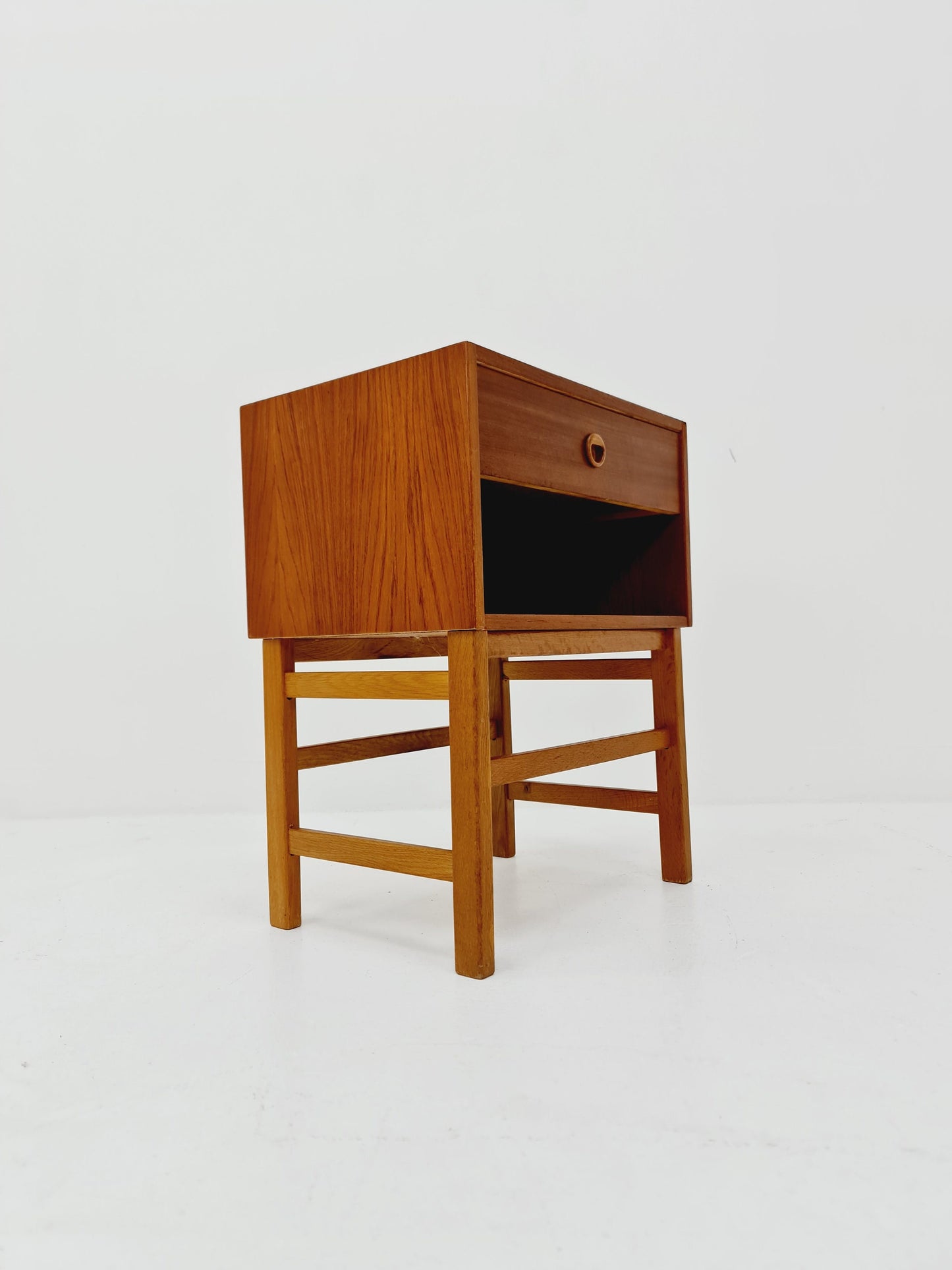 Midcentury Danish teak Side table/ Bedside table, 1960s