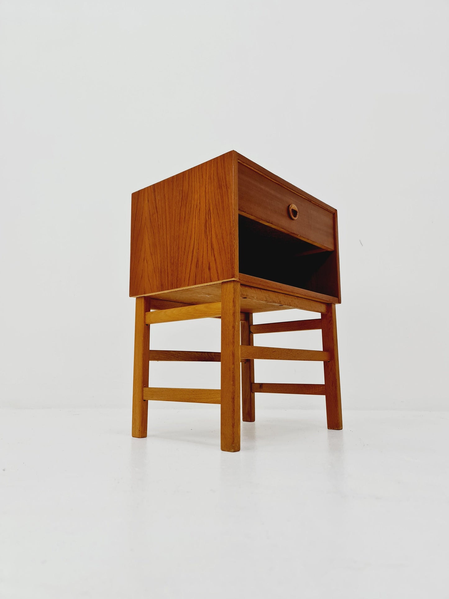 Midcentury Danish teak Side table/ Bedside table, 1960s