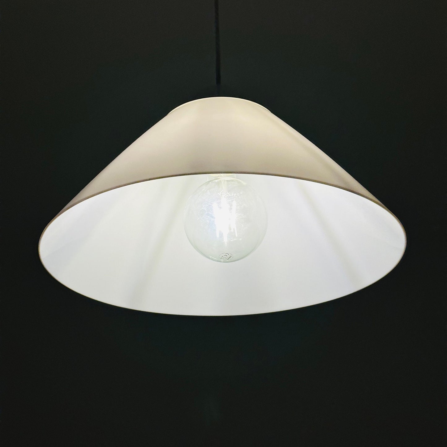 Vintage Opala ceiling lamp by Hans J. Wegner for Louis Poulsen 1970s