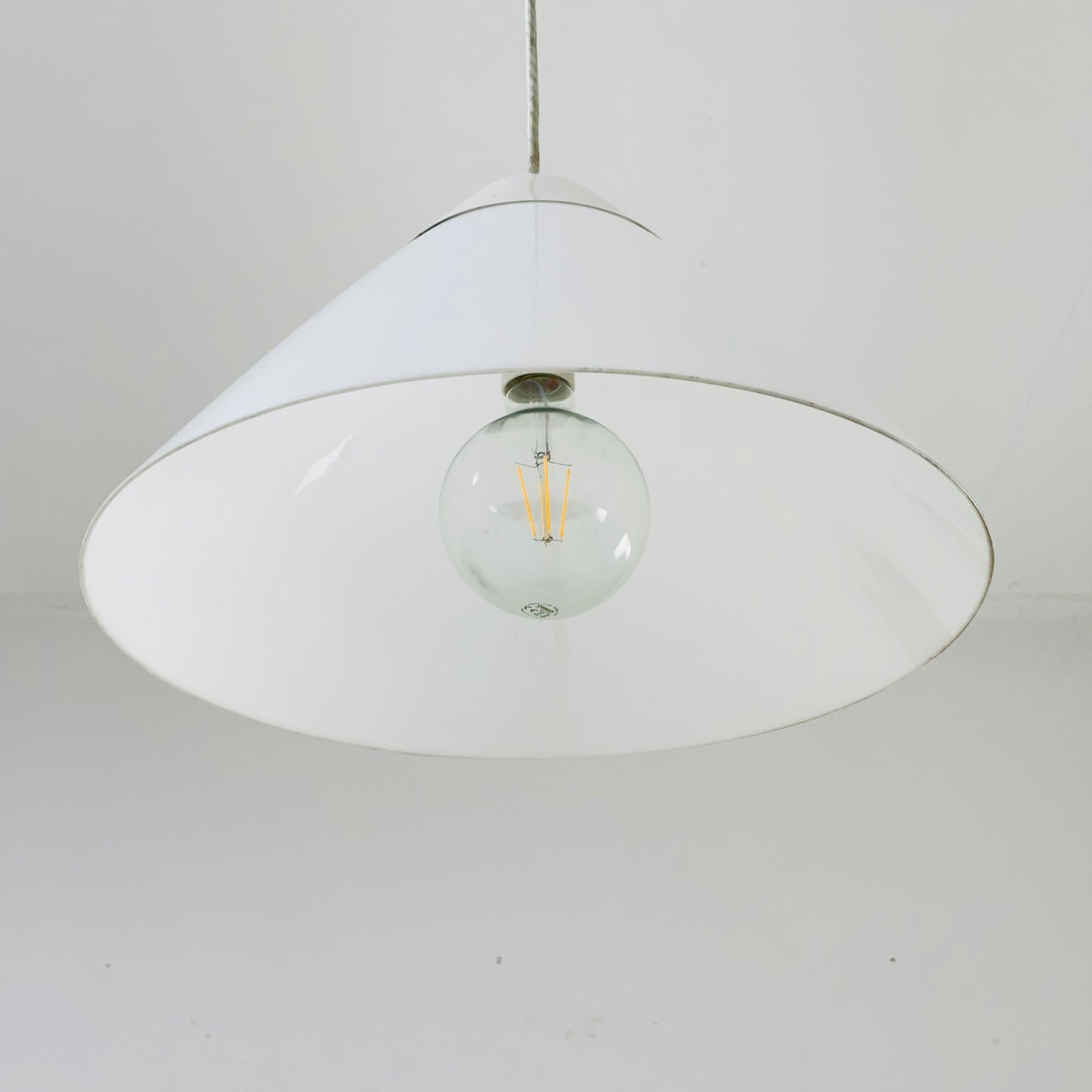 Vintage Opala ceiling lamp by Hans J. Wegner for Louis Poulsen 1970s