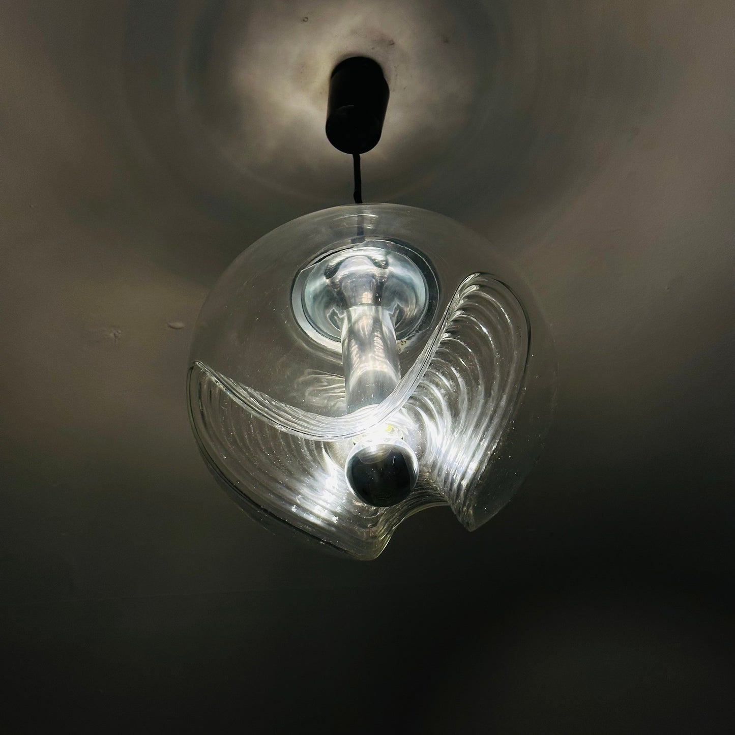 Large Pendant lamp by Koch -Loewy for Peill & Putzler, 1970s