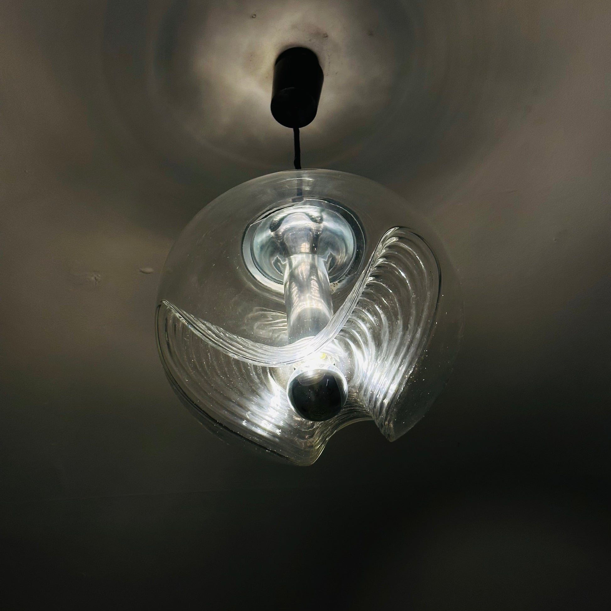 Large Pendant lamp by Koch -Loewy for Peill & Putzler, 1970s