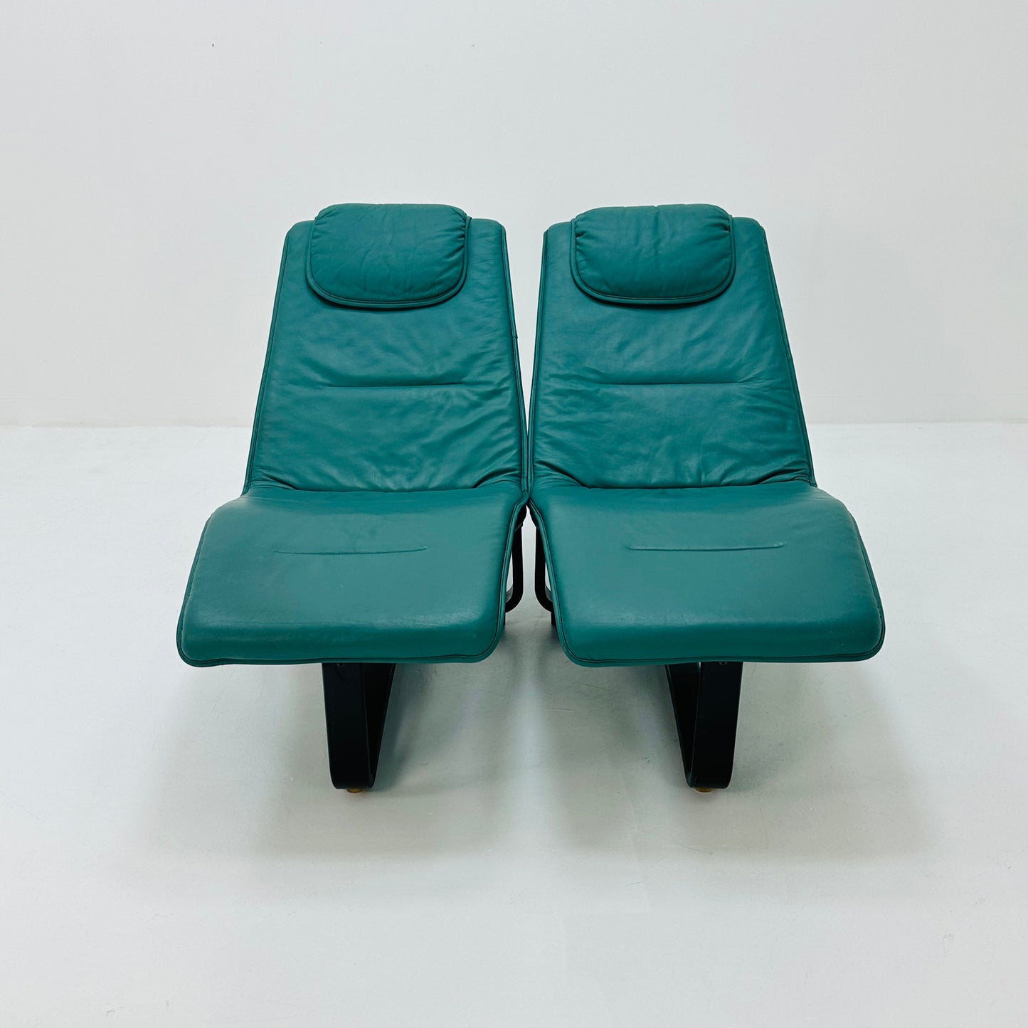 1 of 2 Mid century Norwegian Siesta Reclinable Lounge Chair by Ingmar Relling & Knut Relling for Westnofa, 1970s