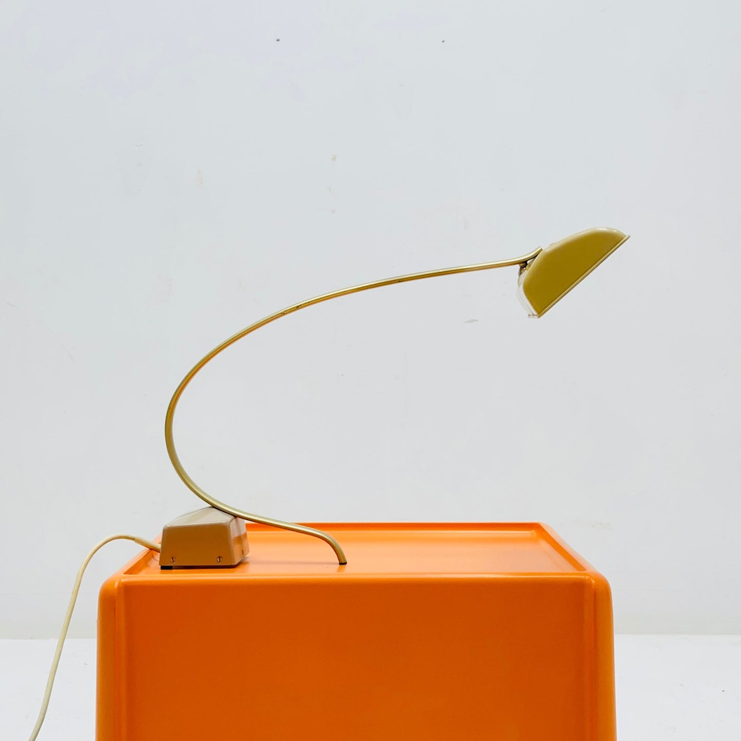 Mid century metal adjustable Desk lamp 1960s