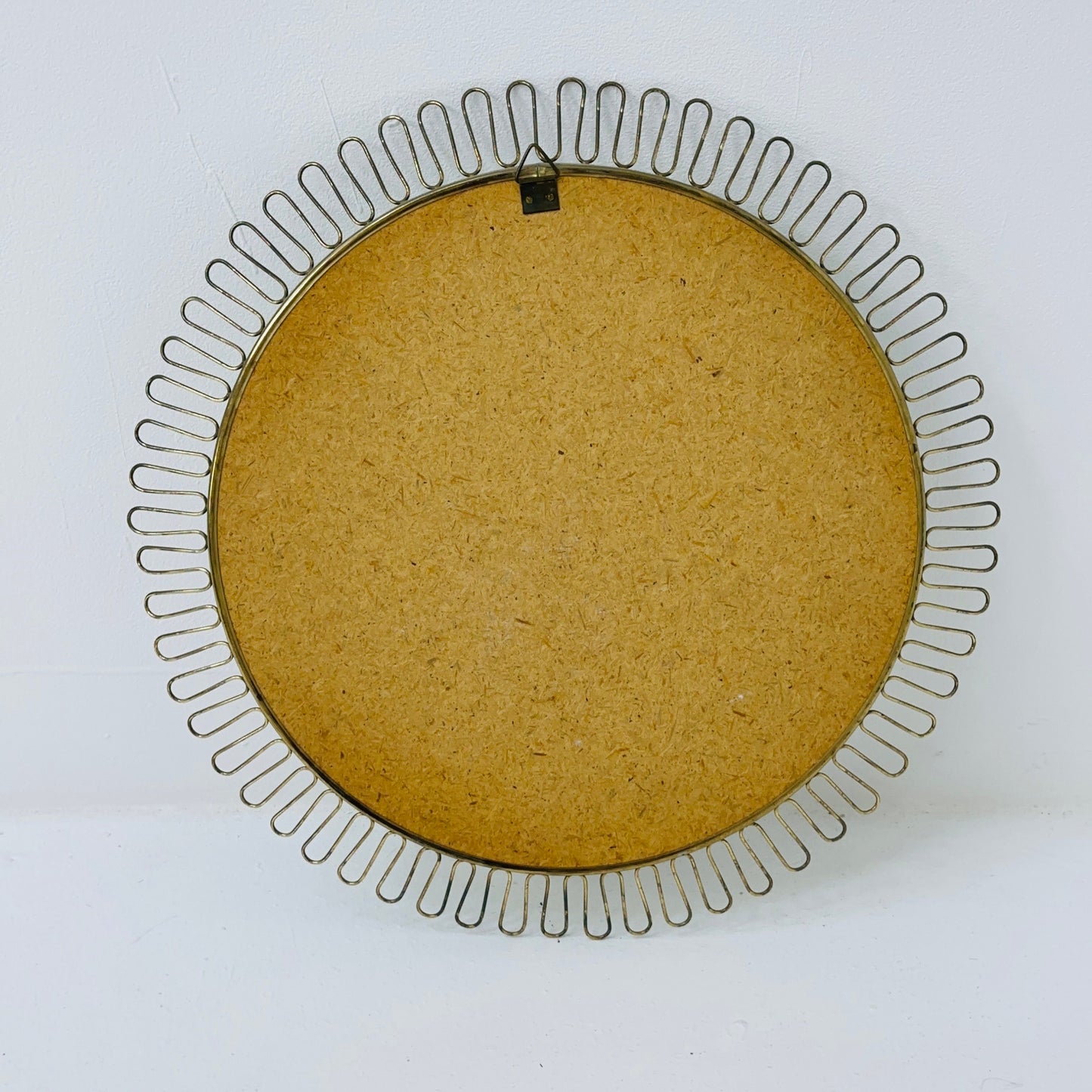 Mid-century wall mirror by Josef Frank Svenskt Tenn, Austria, Sweden, brass, 1950s