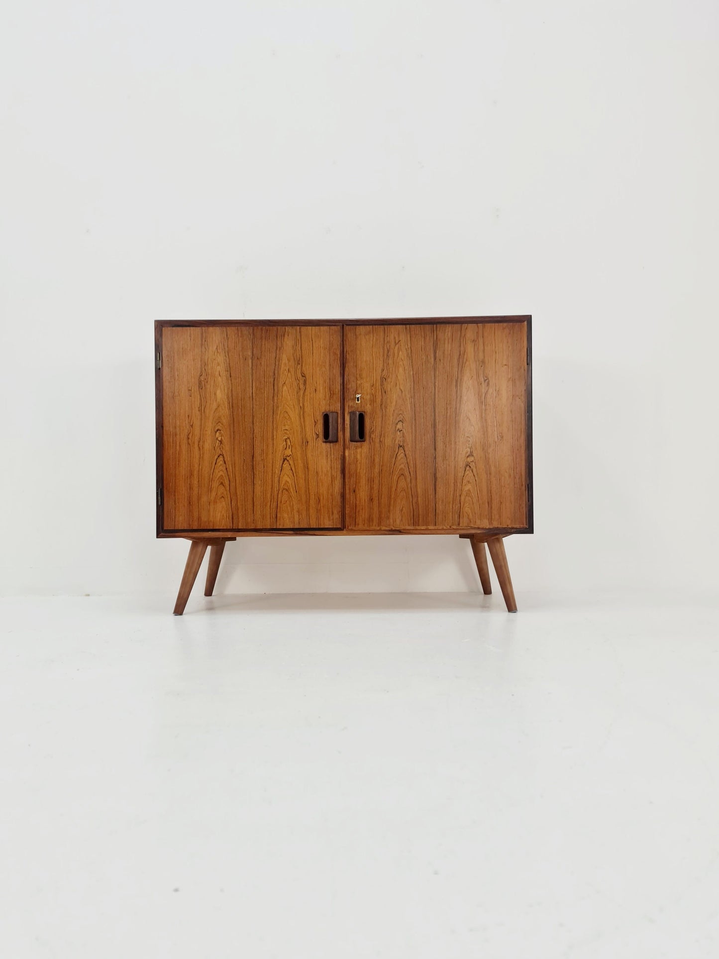 Rare Mid Century Modern Danish Sideboard By Borg Mogensen for soborg Möbler 1960s