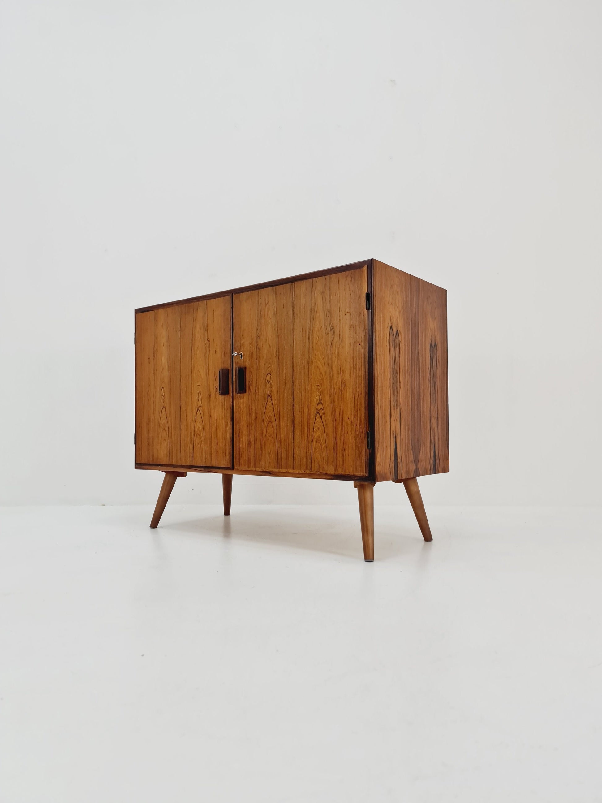 Rare Mid Century Modern Danish Sideboard By Borg Mogensen for soborg Möbler 1960s