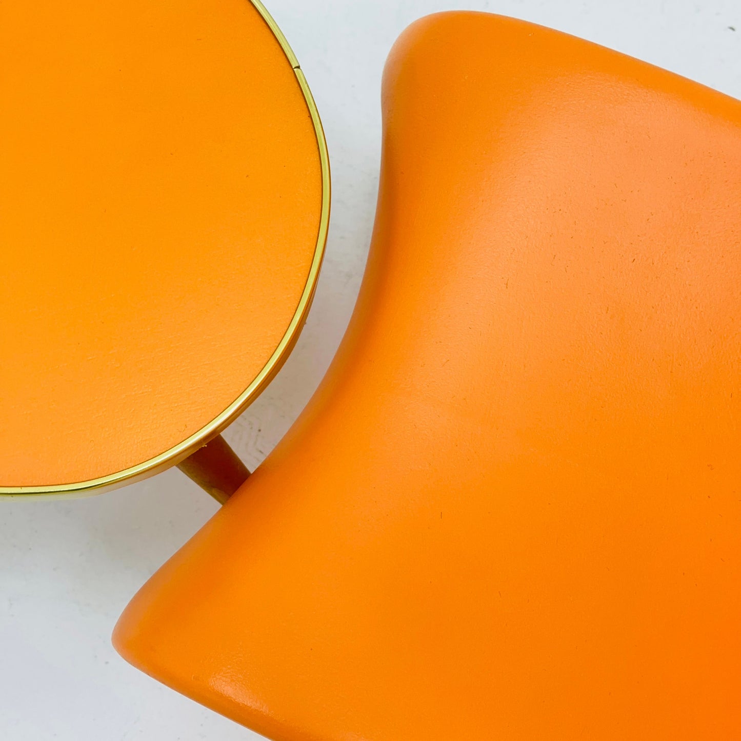 Space age set of Junior Kids Chair by Verner Panton for Vitra, 2006 with flower table -set 1970s
