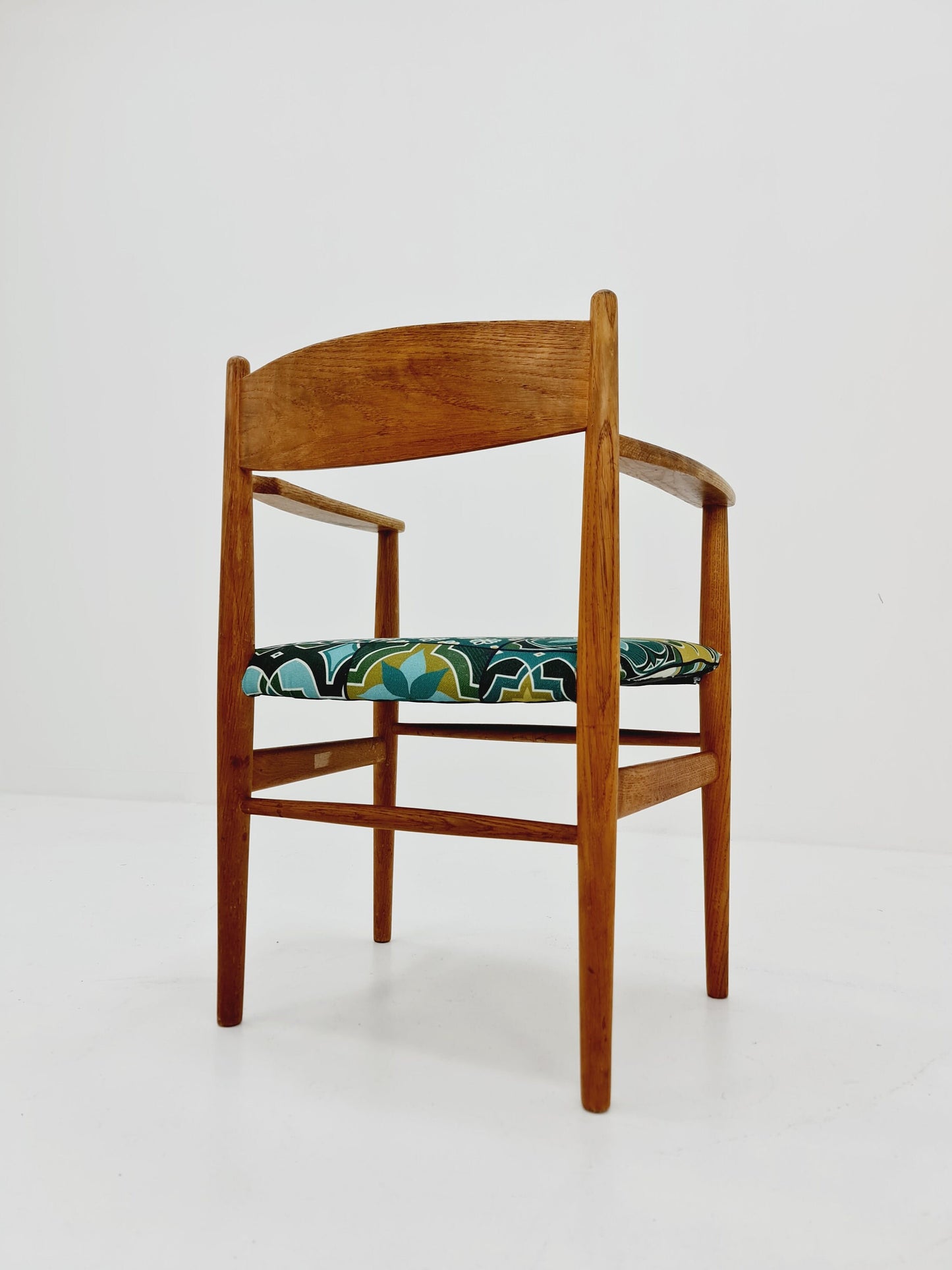 Mid century Danish oak chair ch 36 by Hans Wegner, 1960s