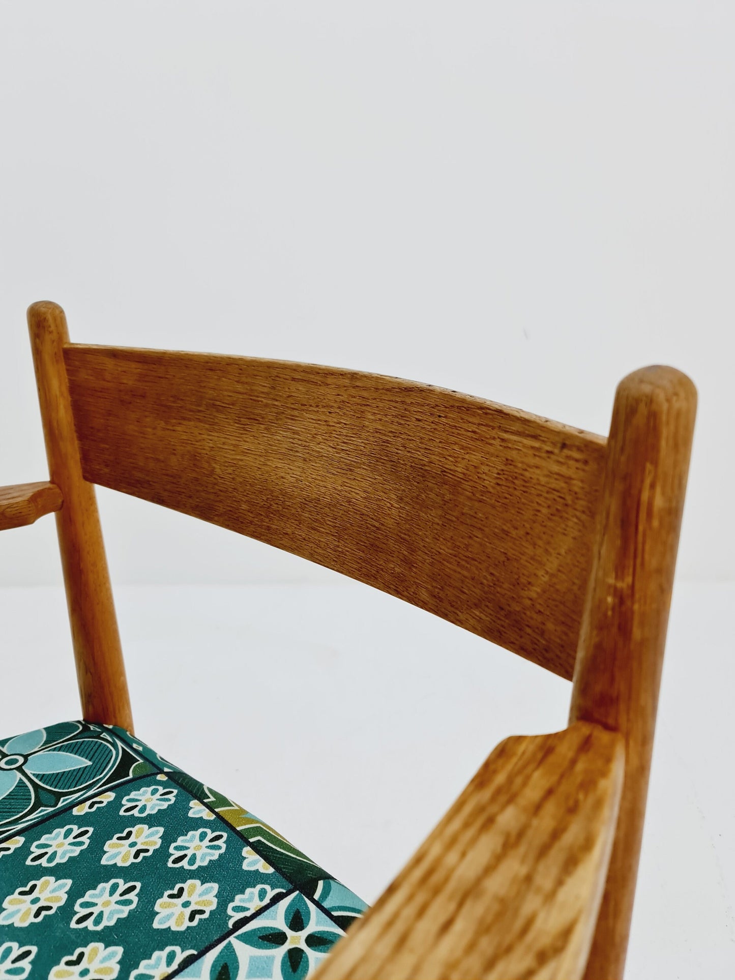 Mid century Danish oak chair ch 36 by Hans Wegner, 1960s