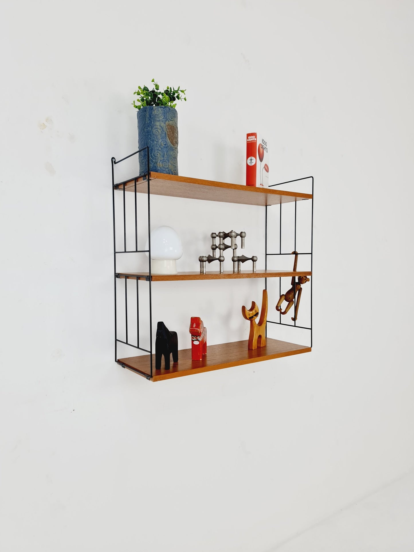 String shelf-system by WHB German Teak , 1950s