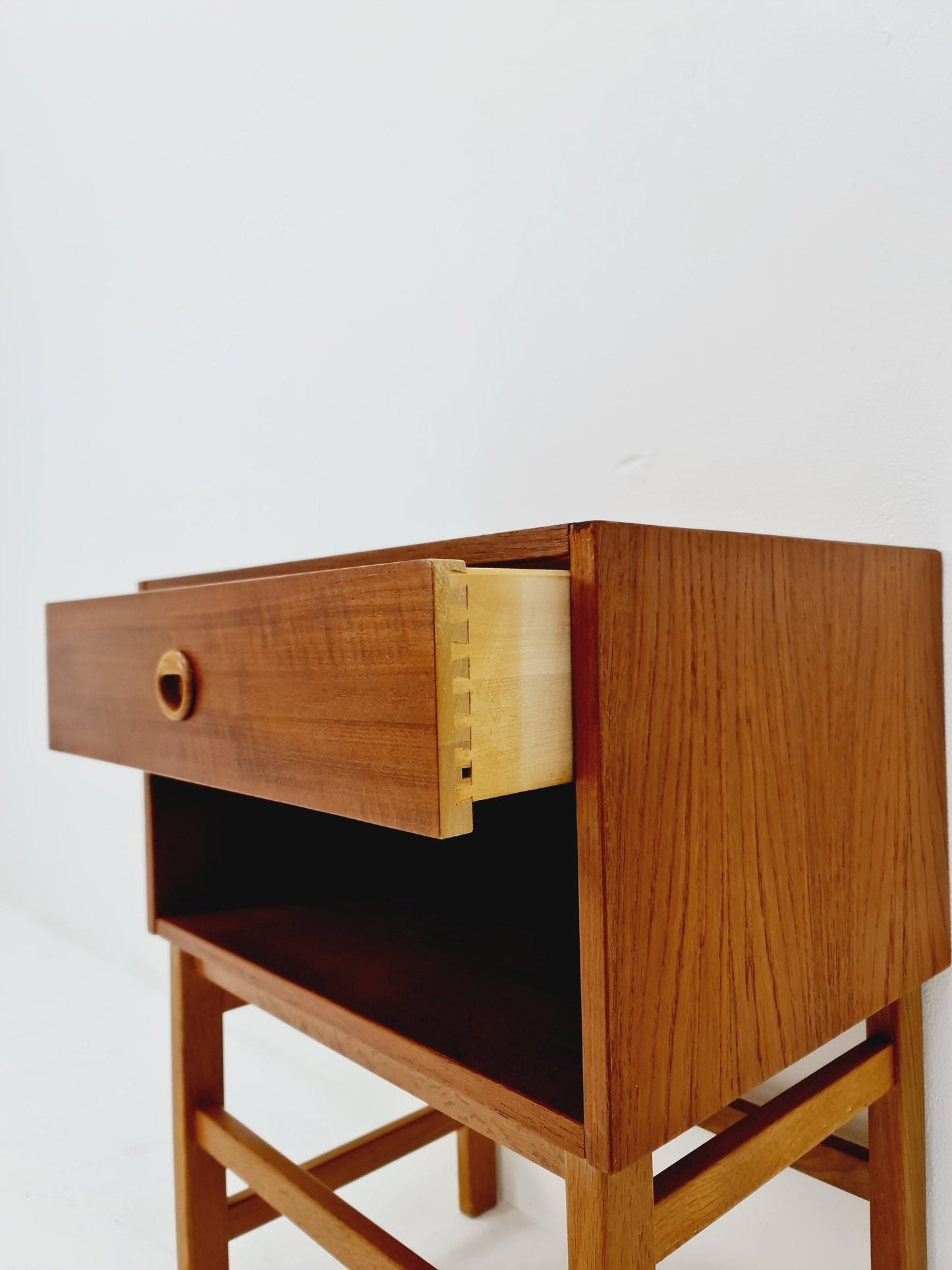 Midcentury Danish teak Side table/ Bedside table, 1960s