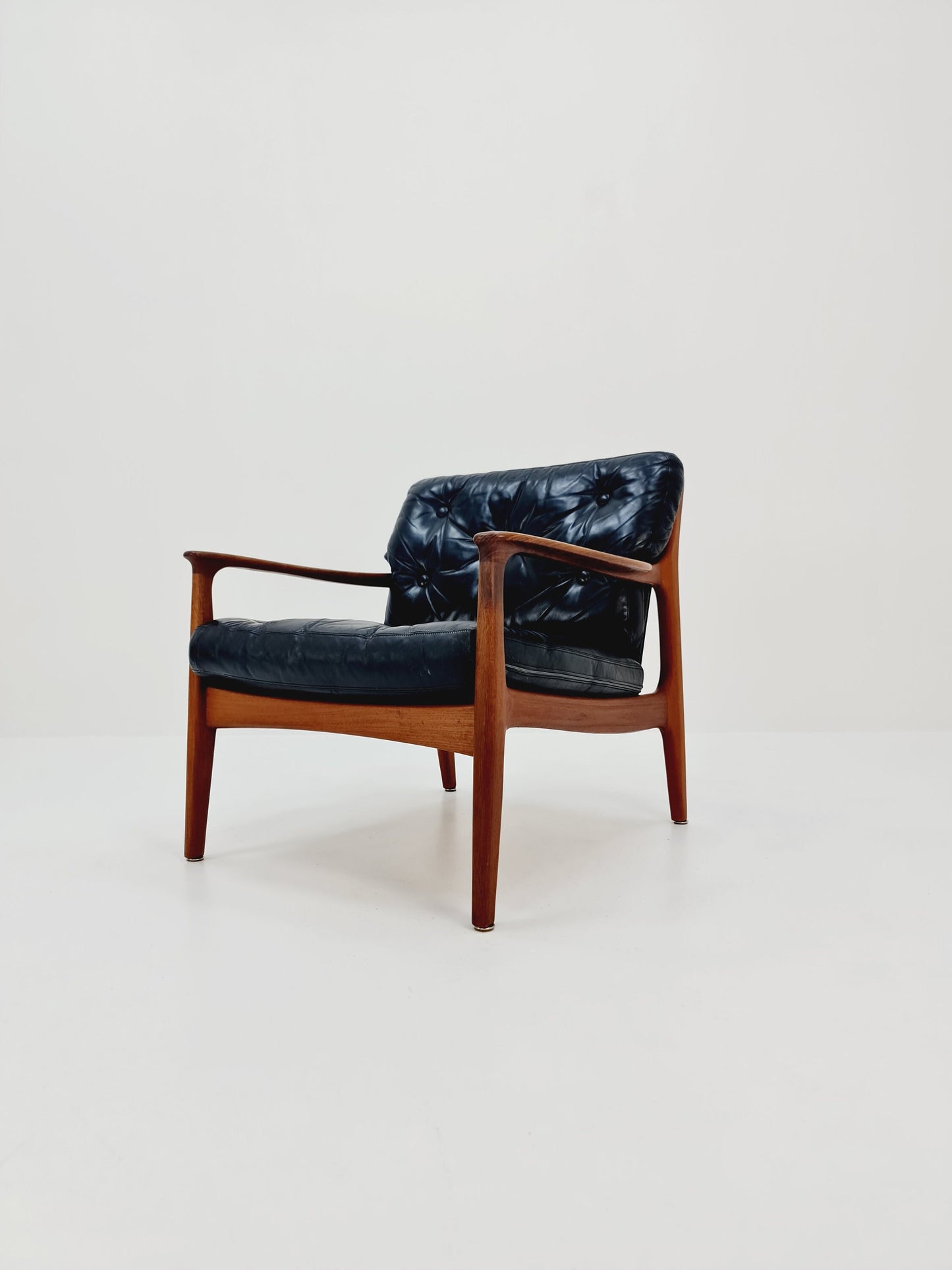 Midcentury Taek easy chairs by Eugen Schmidt for Soloform, Germany, 1960s,