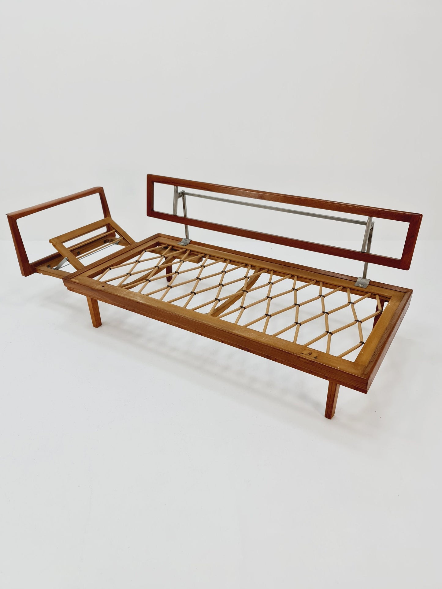Midcentury Stella Sofa Teak Daybed by Walter Knoll & Wilhelm Knoll, Germany, 1950s