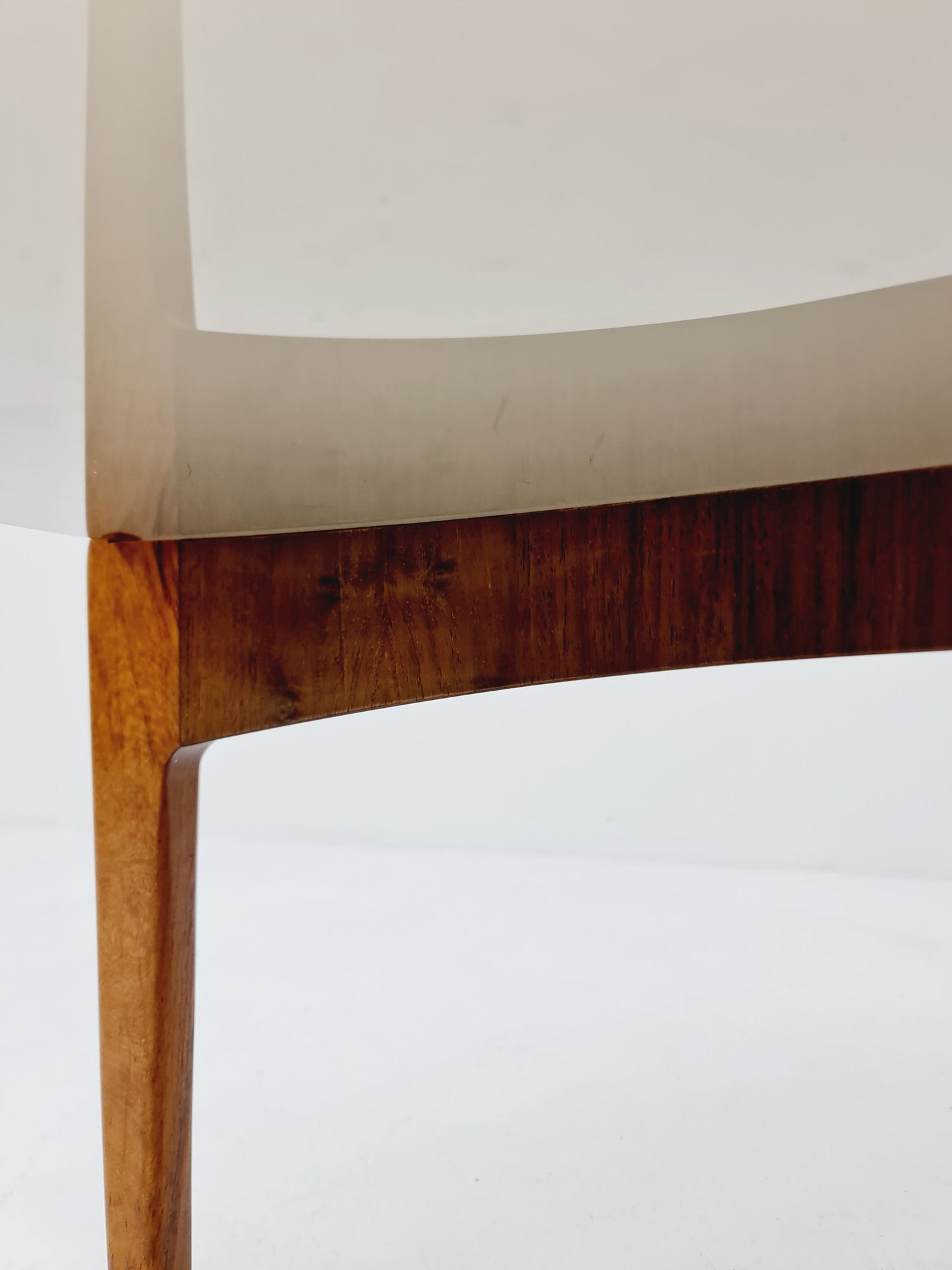 Vintage Rosewood and glass coffee table By Sven Ellekaer for christian Linneberg 1960s