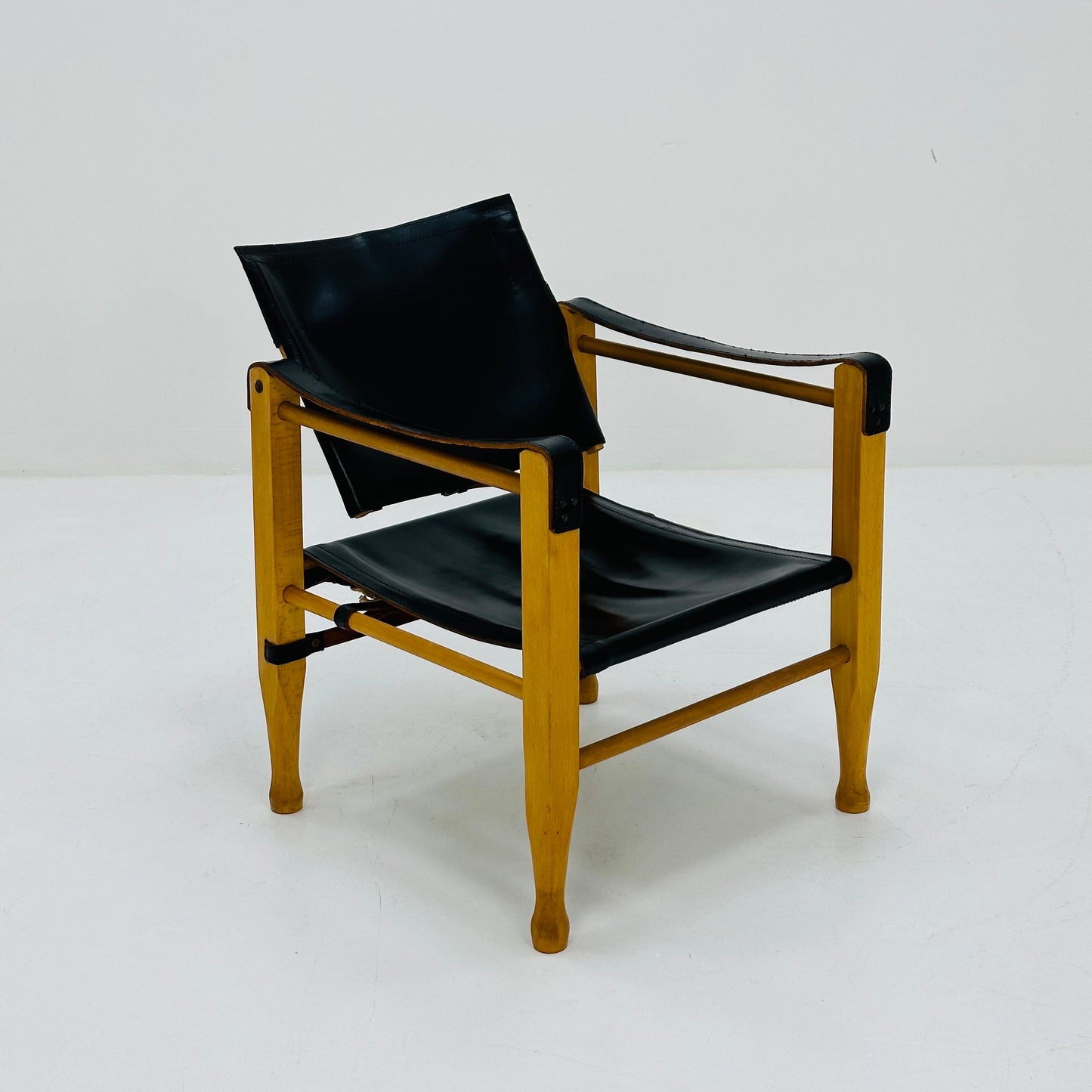 Mid century Safari Chair by Aage Bruun & Son, Denmark, 1960s