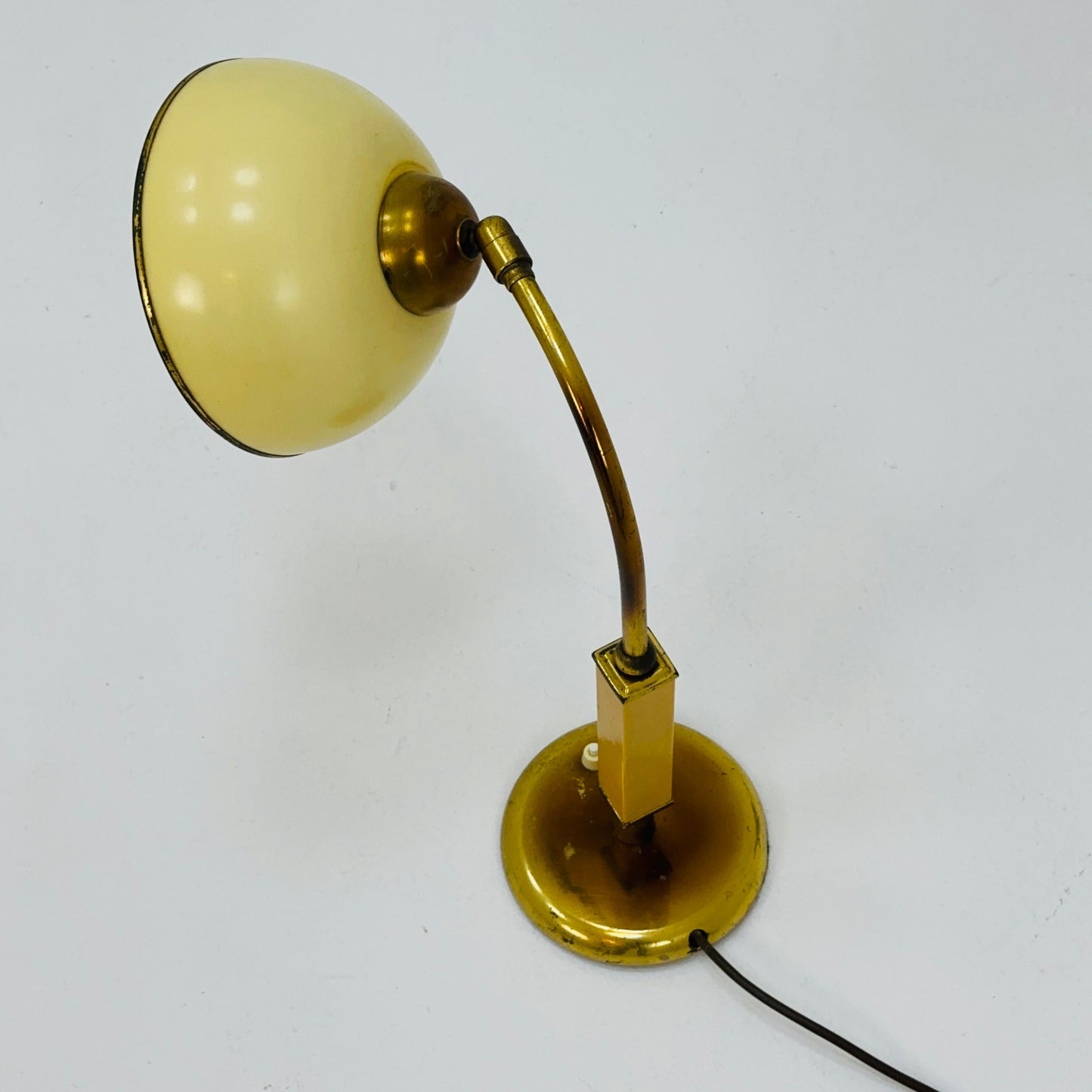 Art Deco Bakelite & Brass Table Lamp, Germany, 1960s