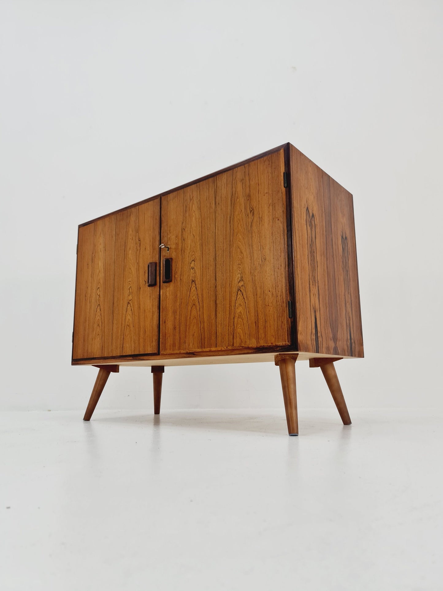 Rare Mid Century Modern Danish Sideboard By Borg Mogensen for soborg Möbler 1960s