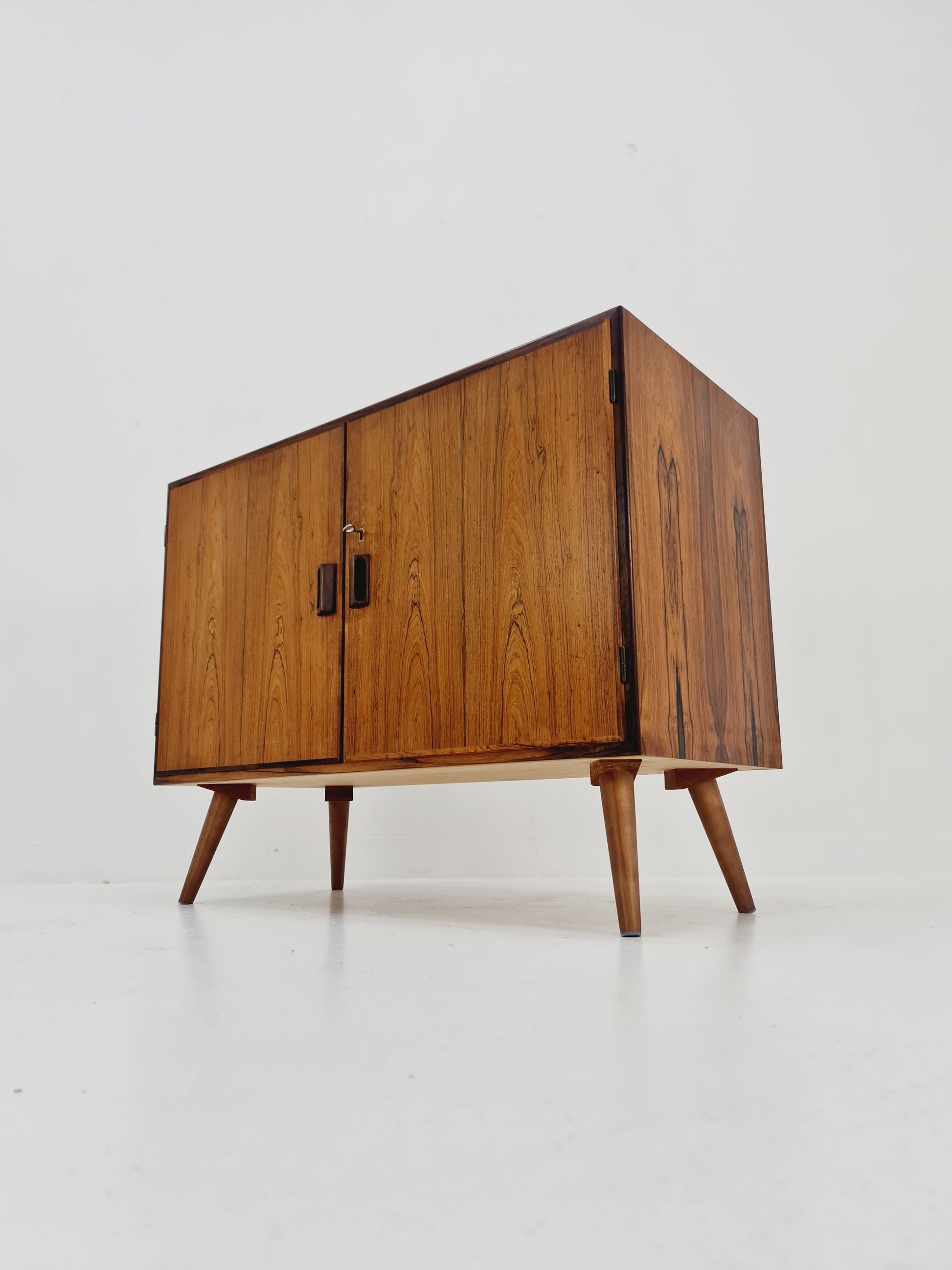 Rare Mid Century Modern Danish Sideboard By Borg Mogensen for soborg Möbler 1960s