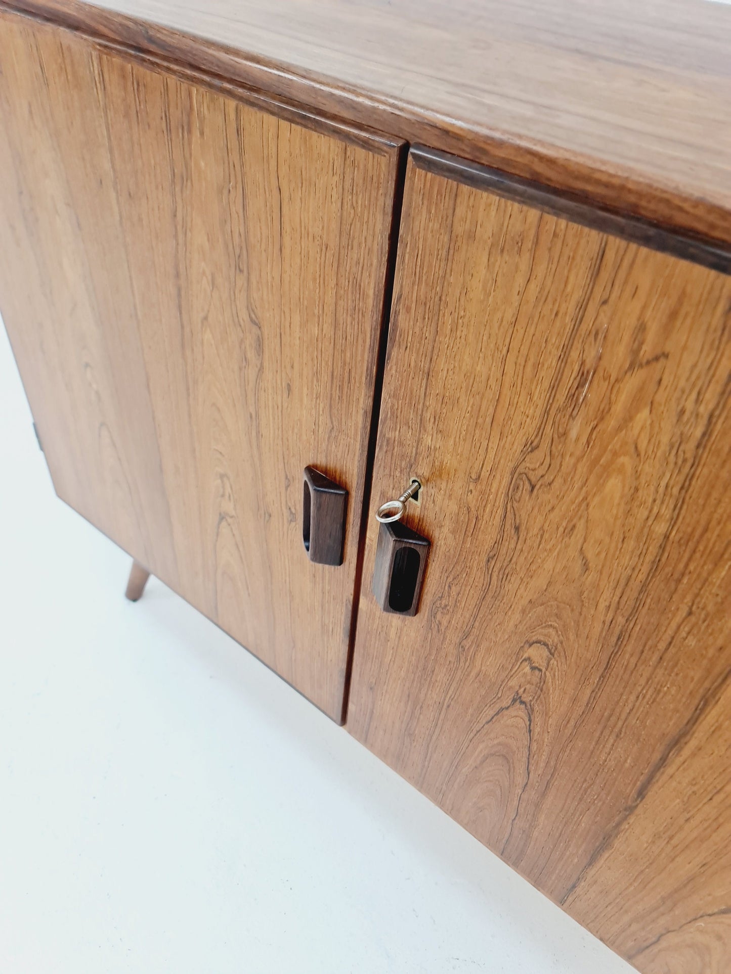 Rare Mid Century Modern Danish Sideboard By Borg Mogensen for soborg Möbler 1960s
