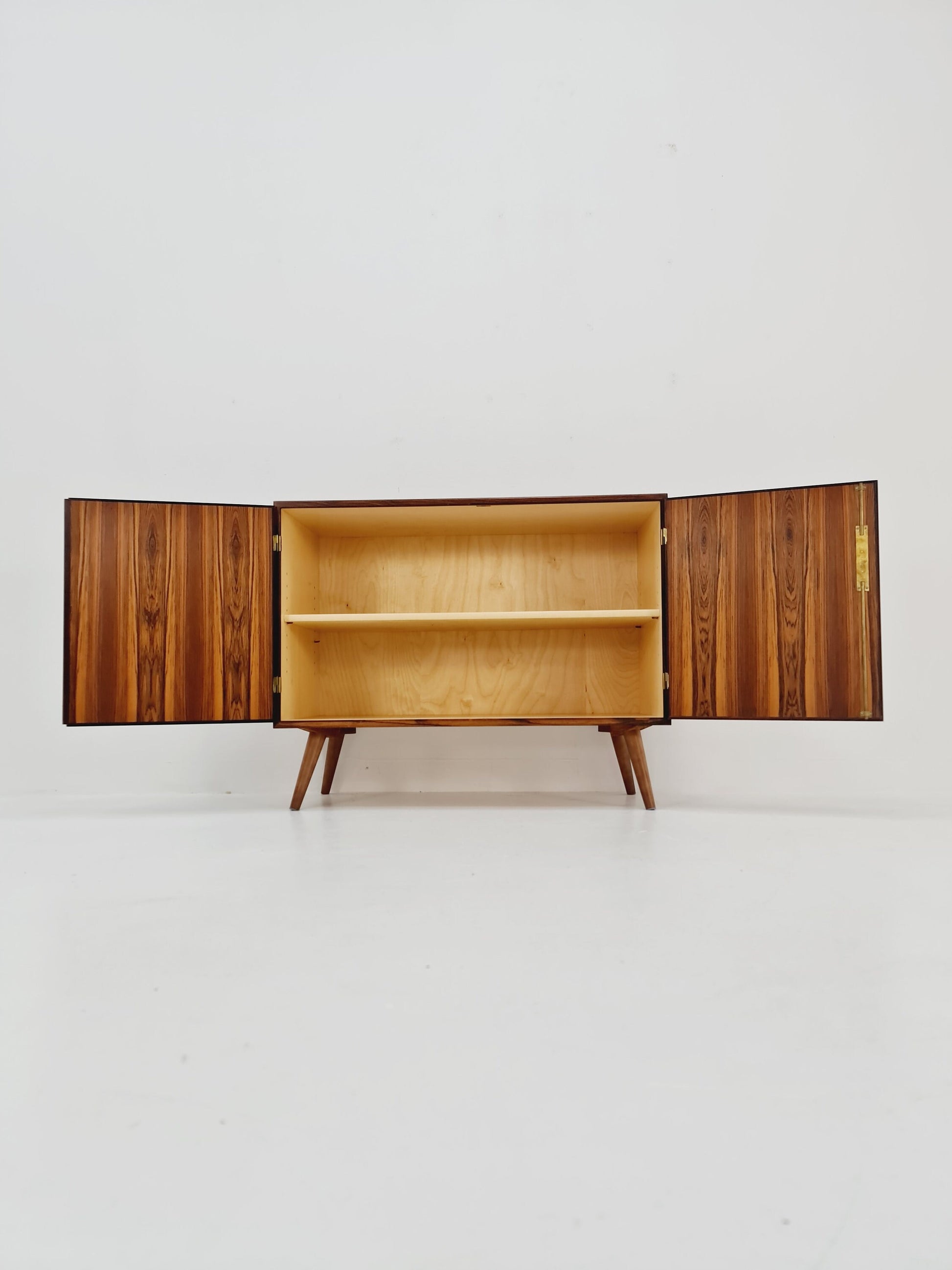 Rare Mid Century Modern Danish Sideboard By Borg Mogensen for soborg Möbler 1960s