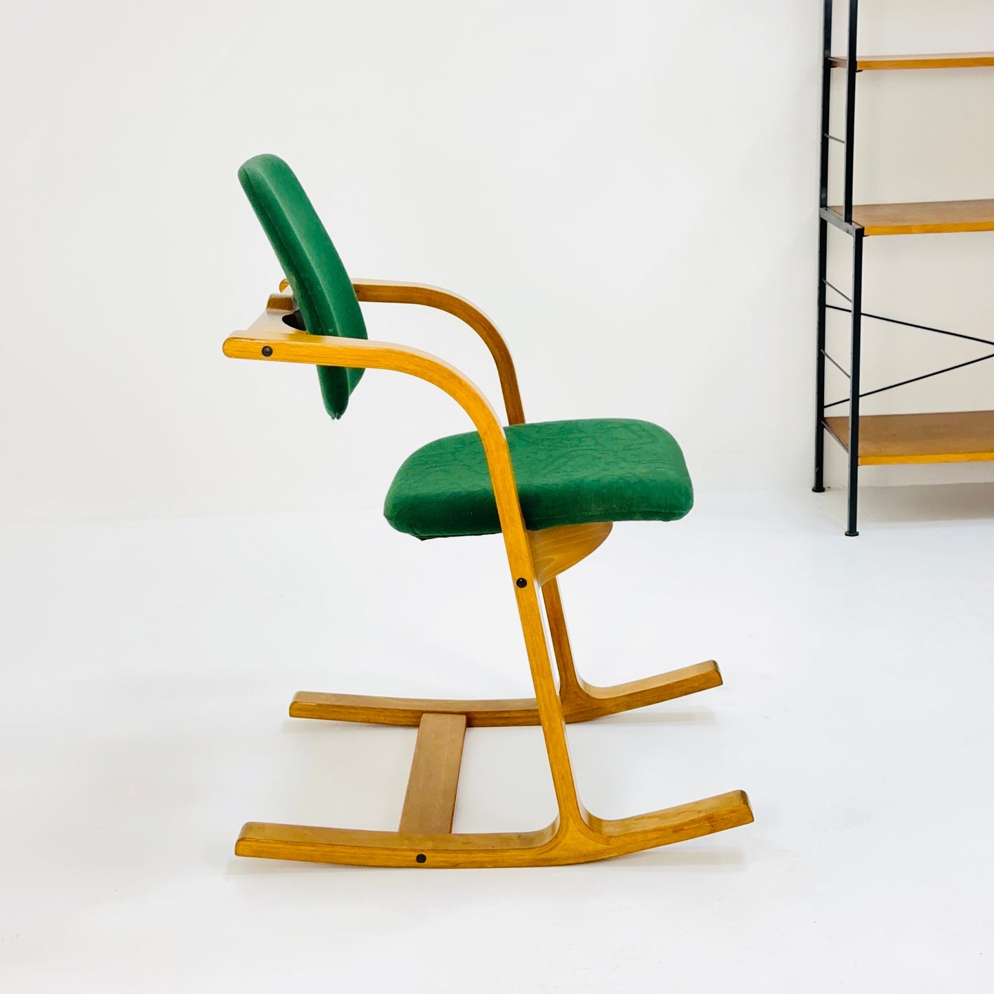 mid century rocking chair by Peter Opsvik for Stokke 1980s Norway