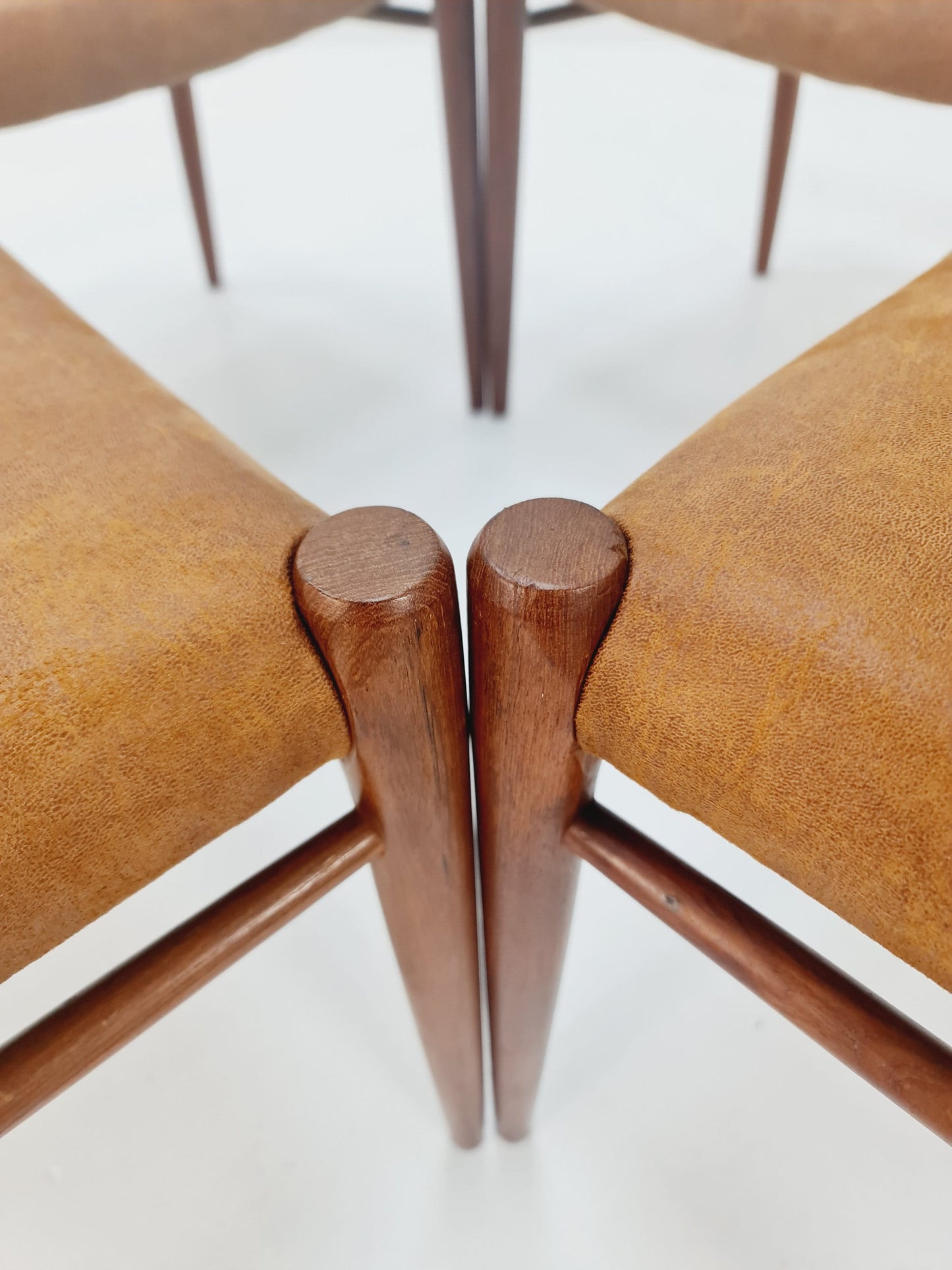 MidCentury Danish Teak Dining Chairs Niels O.Moller, 1960s, set of 4
