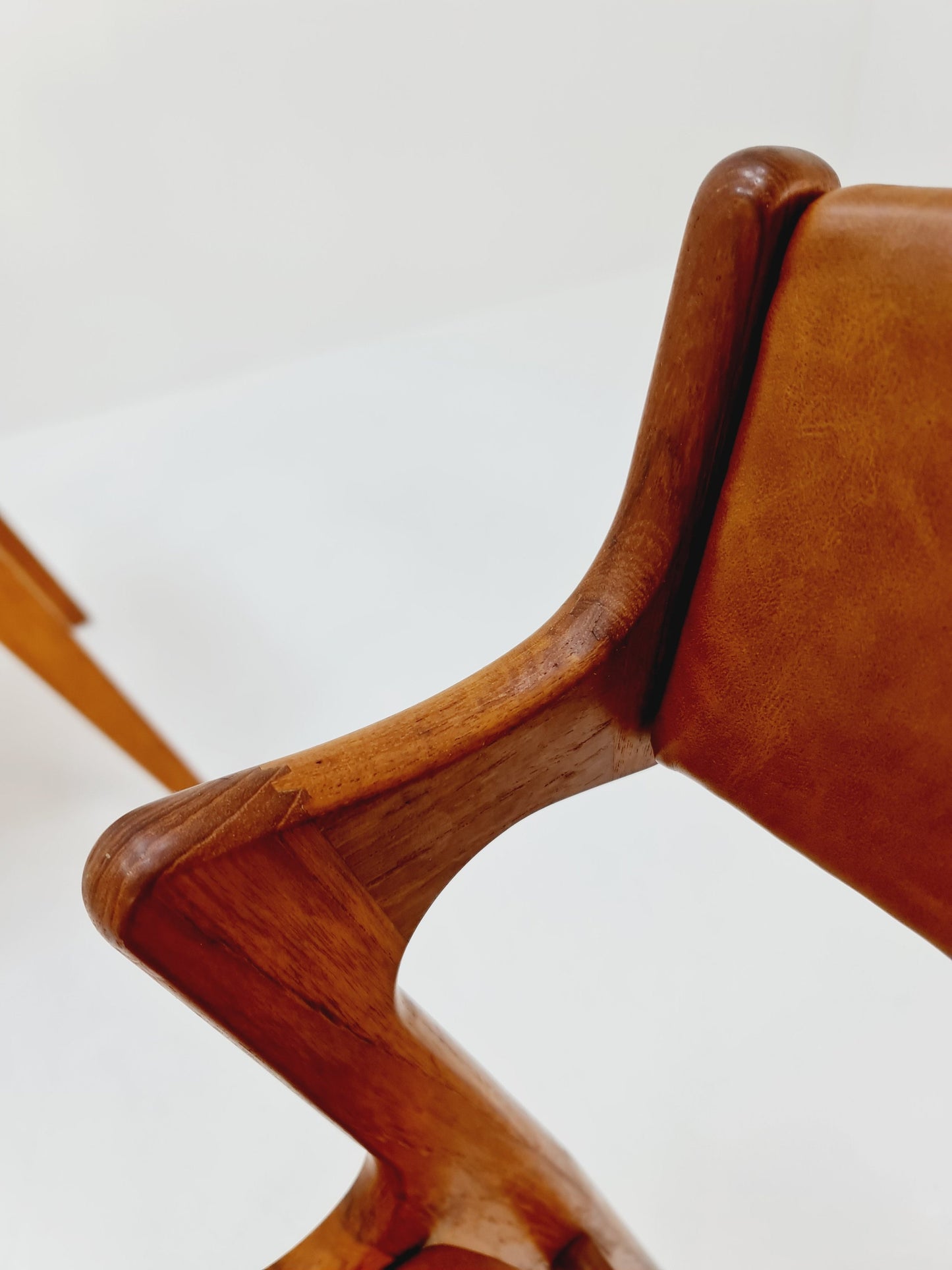 Mid Century Danish solid teak dining Chairs by Nova , 1960s