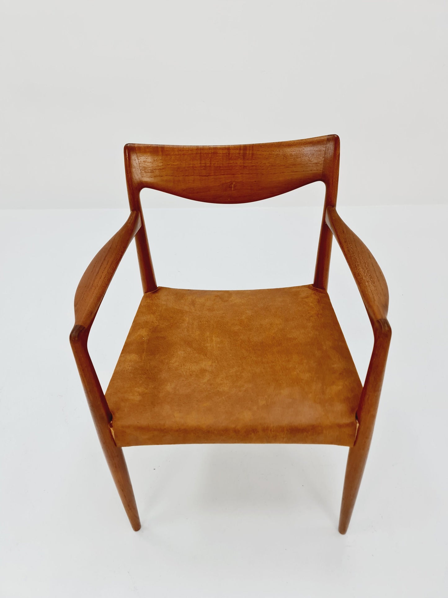 Rare Teak Armchair By Rolf Rastad & Adolf Relling Norway 1960s