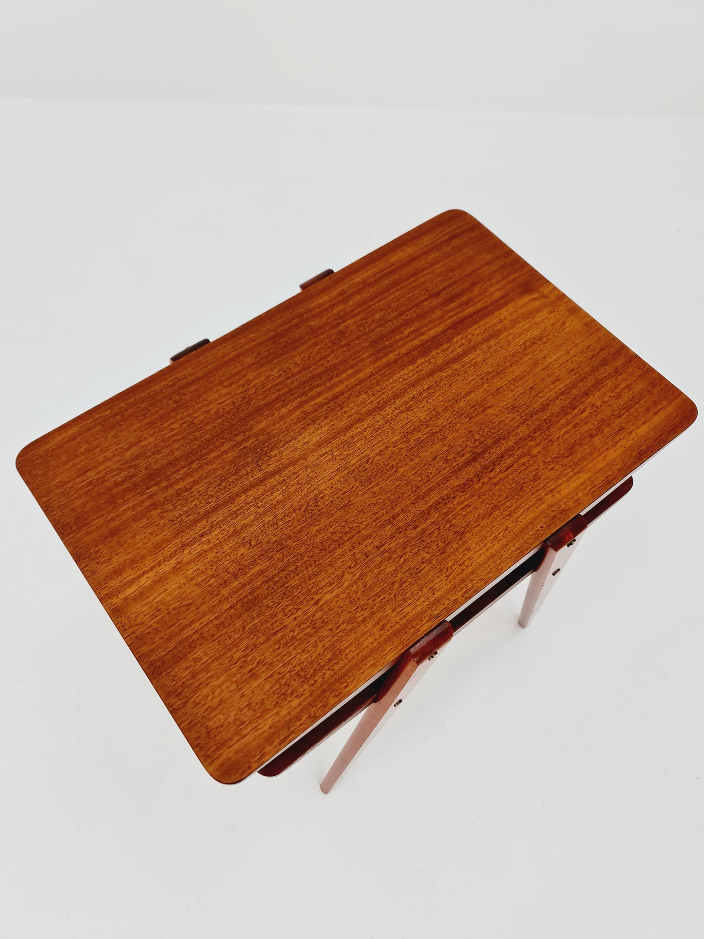 Swedish Mid century Mahogany nightstands, side tables by Albert’s Möbelfabrik, 1960s