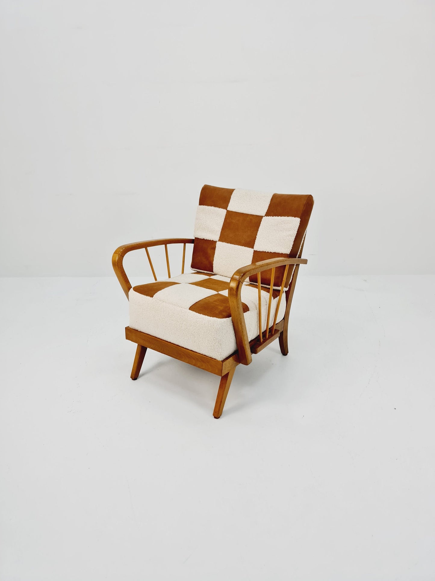 Midcentury German club lounge chair, 1950s