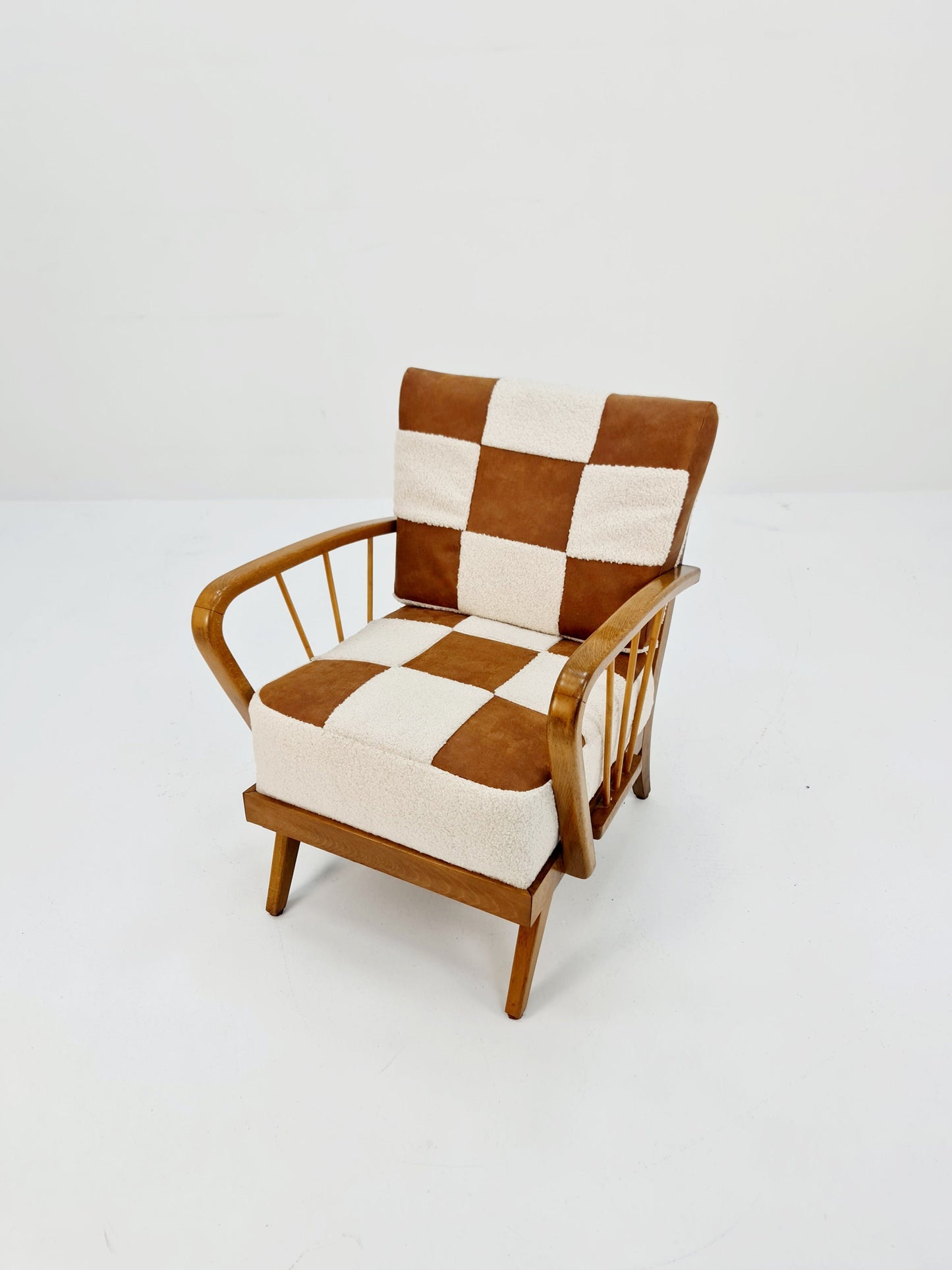 Midcentury German club lounge chair, 1950s