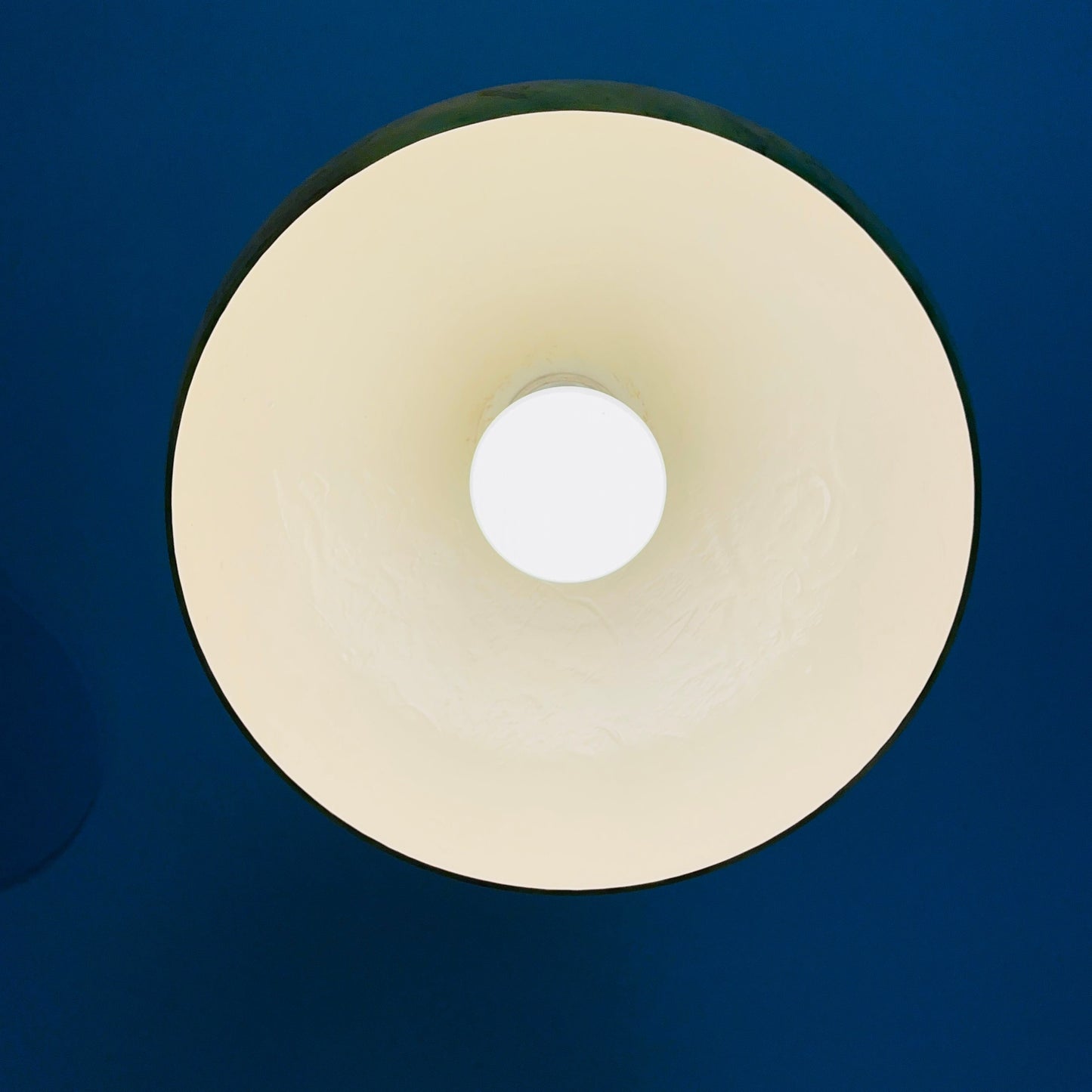 space age pendant lamp by Harvey Guzzini for Meblo Italy 1980s