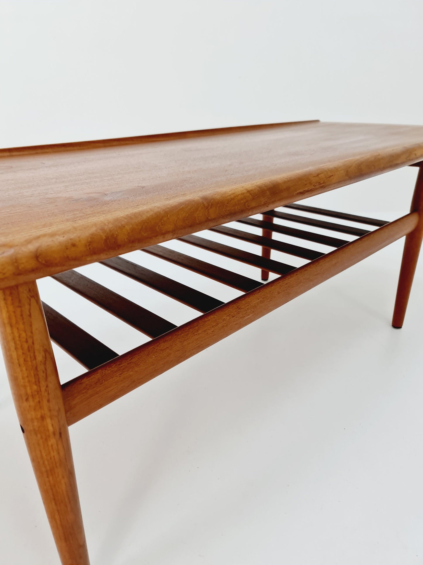 Danish Teak Coffee Table by Grete Jalk for Glostrup Møbelfabrik, 1960s