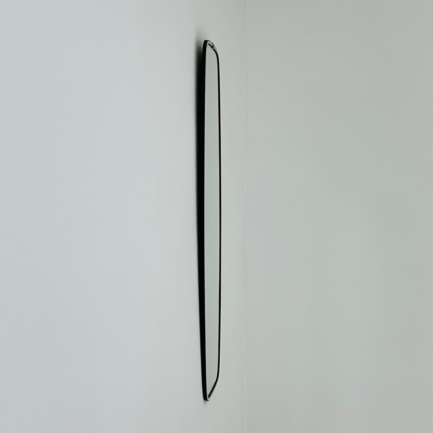 Original kidney asymmetrical vintage mirror from the 60s