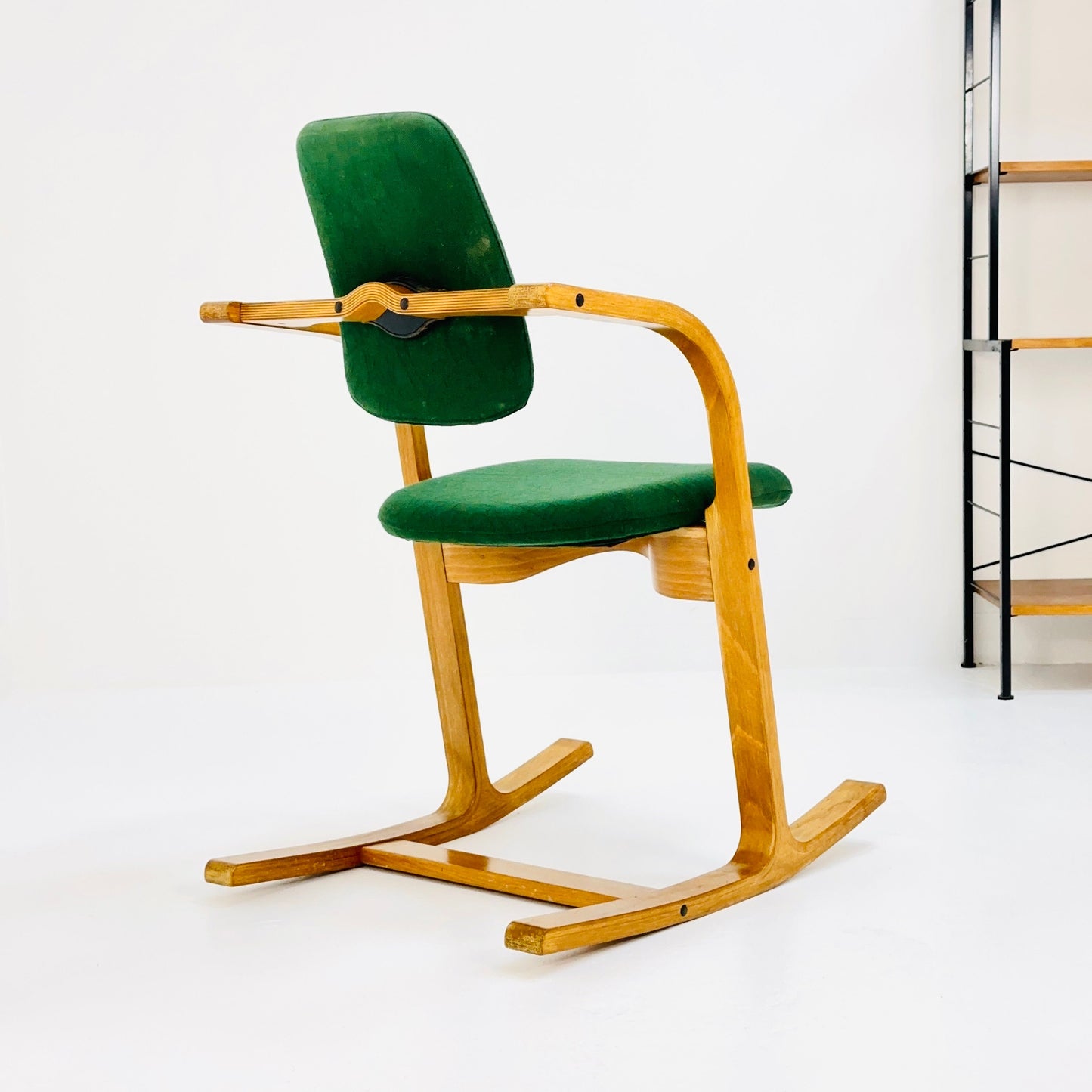 mid century rocking chair by Peter Opsvik for Stokke 1980s Norway