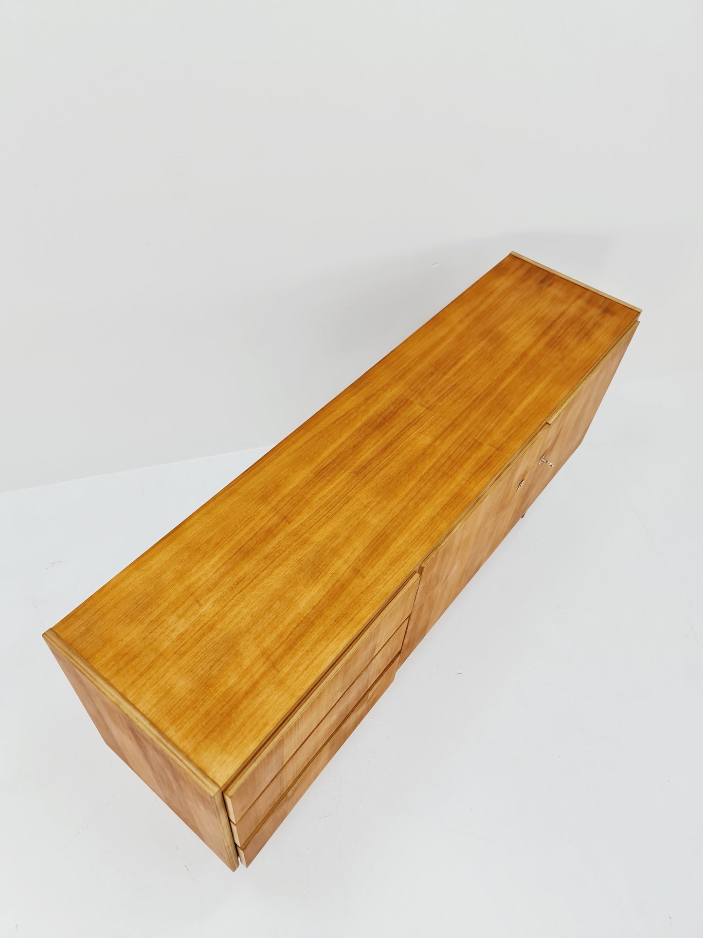 Mid Century Modern German walnut sideboard, 1960s