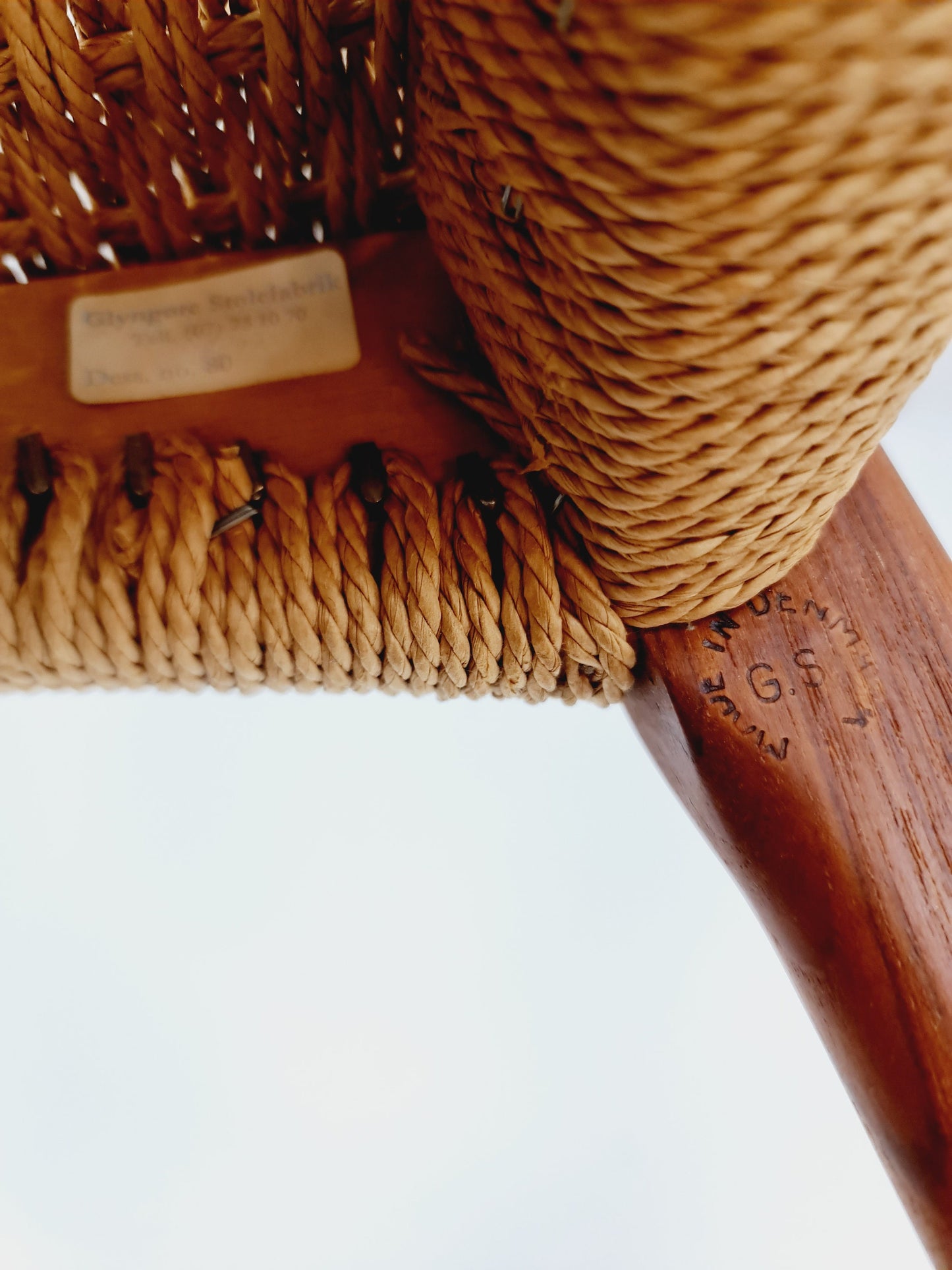 MidCentury Danish Teak Dining Chairs Arne Wahl Iversen 1960s, set of 4