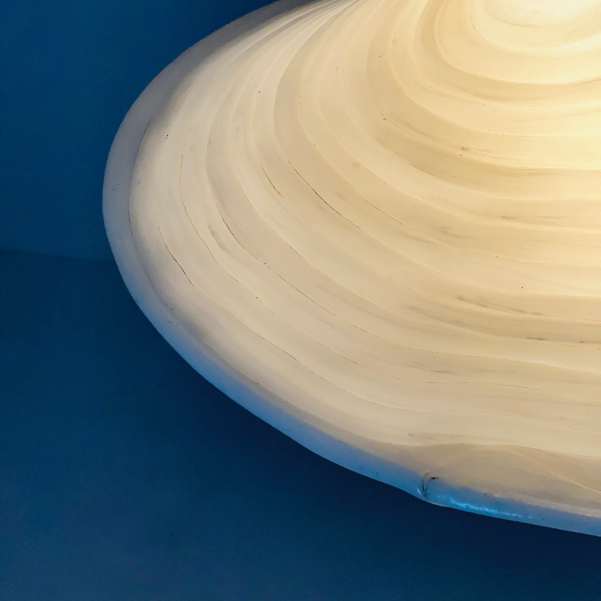Mid century modern pendant lamp for Cristallux Germany 1970s