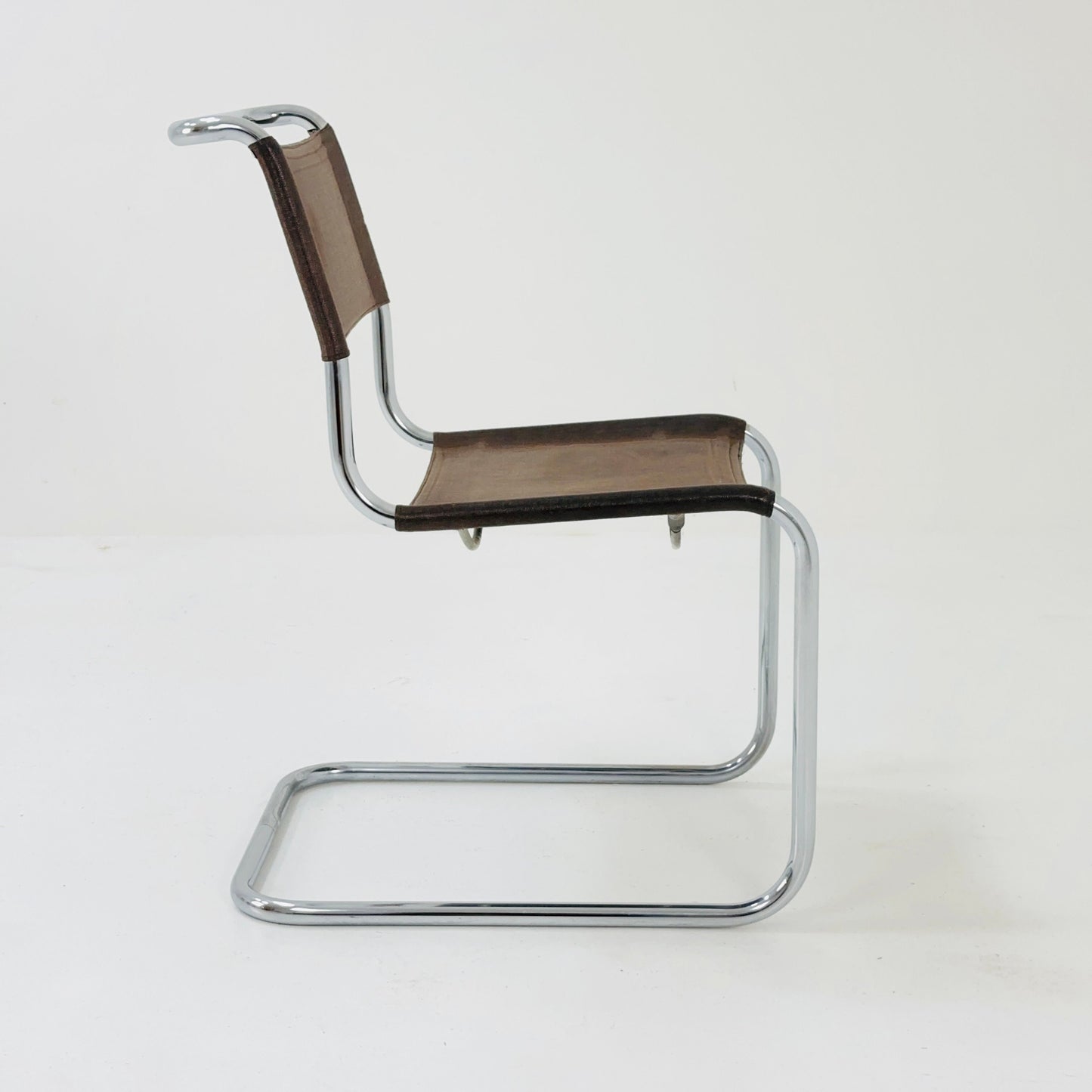 Set of 4 Mid century Original Thonet B33 dining chairs by Marcel Breuer , Germany 1980s