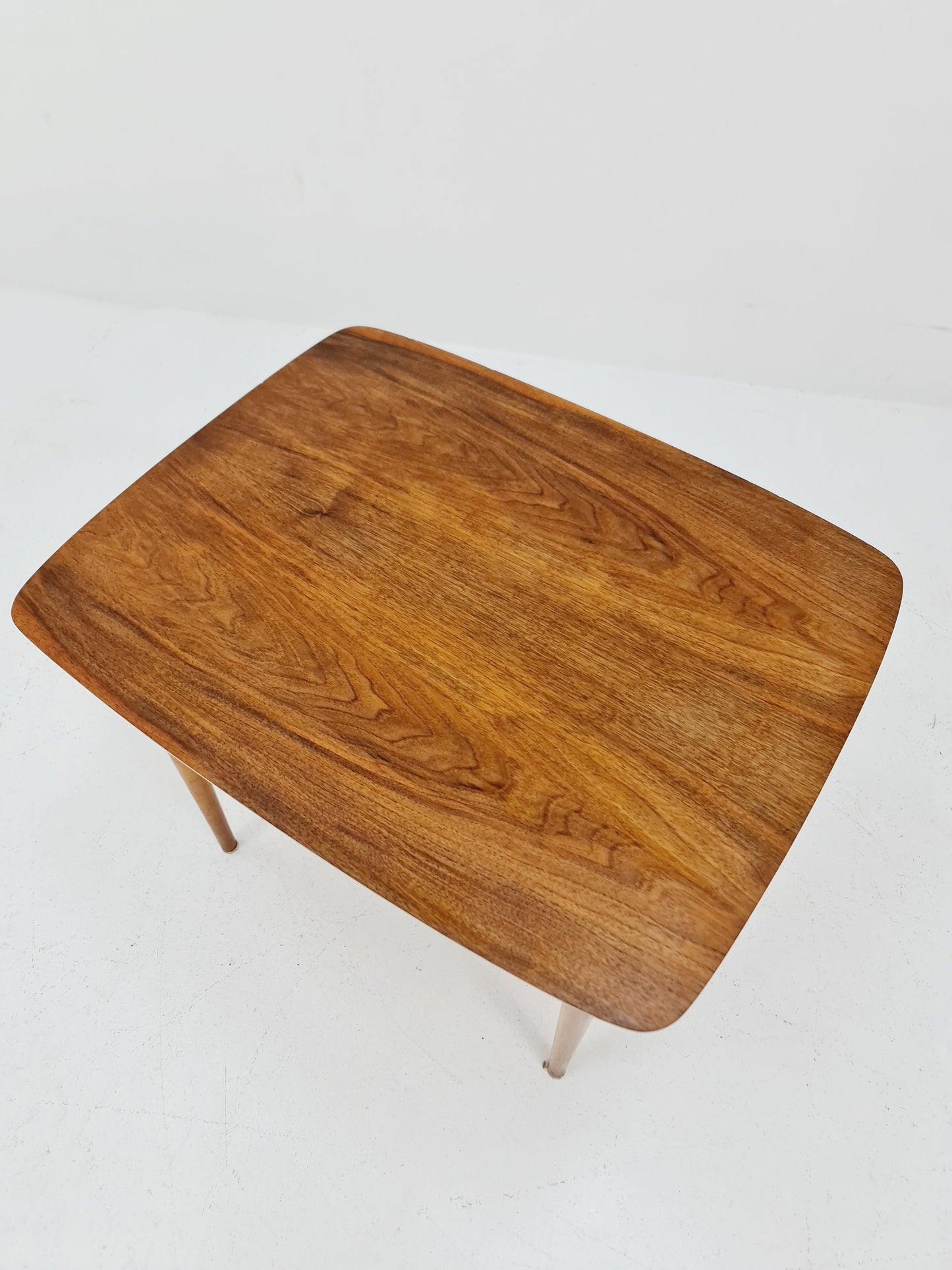 German Vintage Walnut Coffee Table by WK Møbelfabrik, 1960s