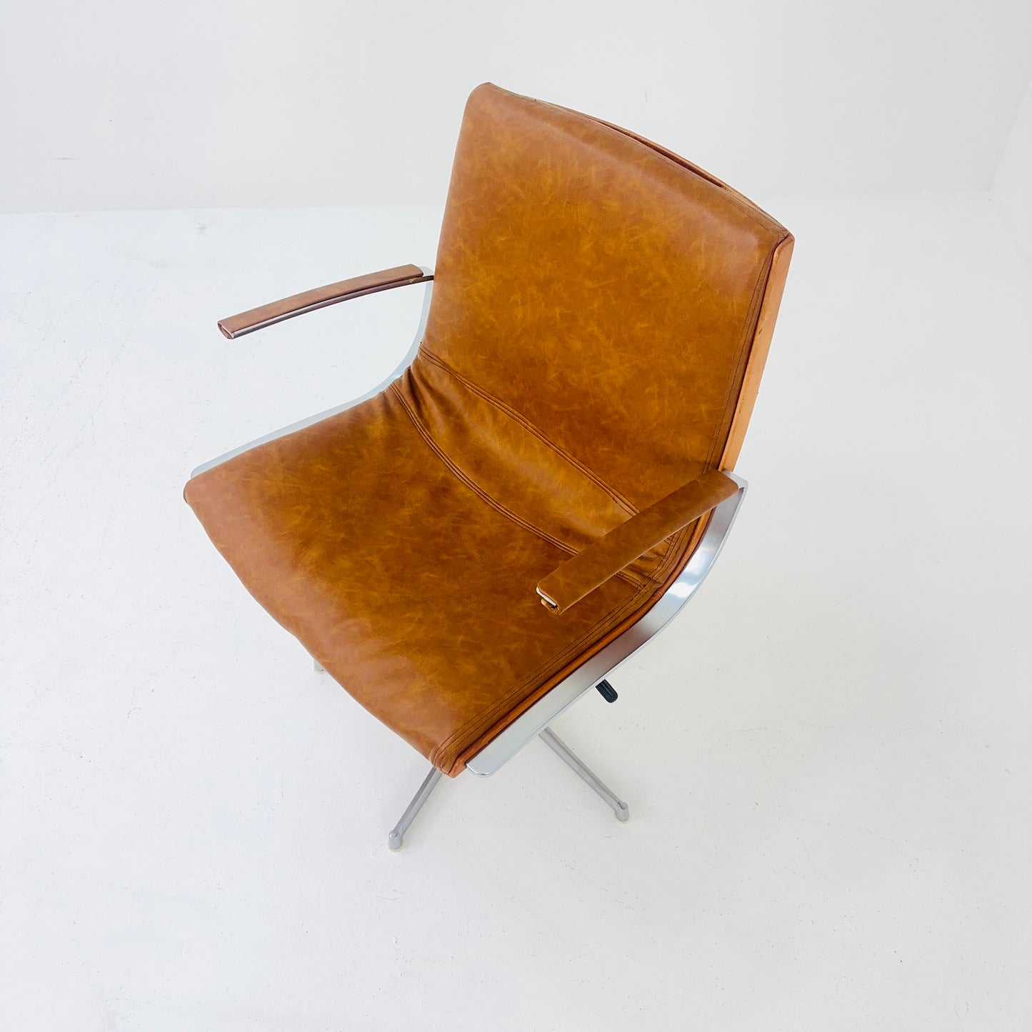 Mid century LOGOS office chair by Bernd Münzebrock for Dieter Knoll 1970s