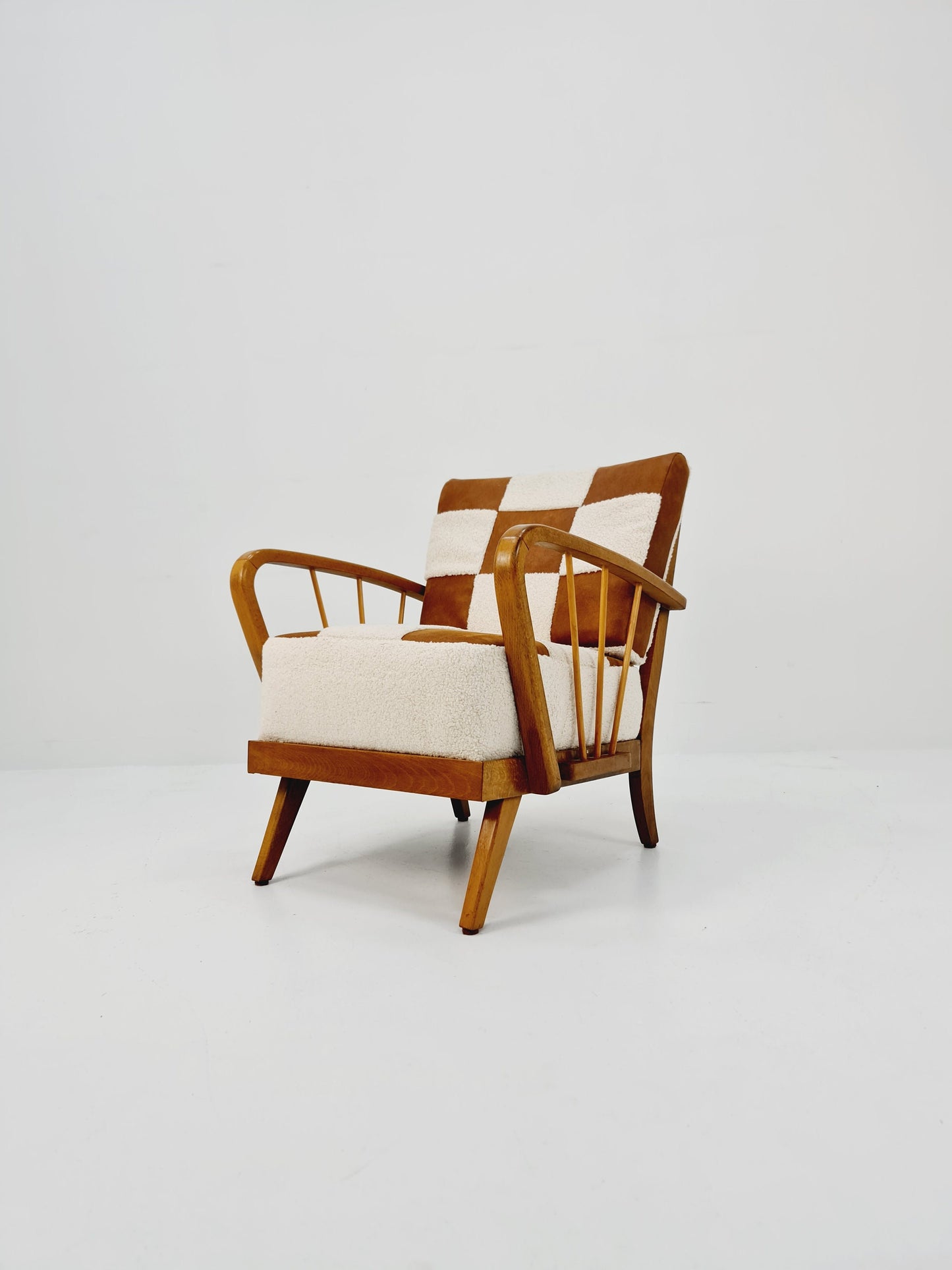 Midcentury German club lounge chair, 1950s