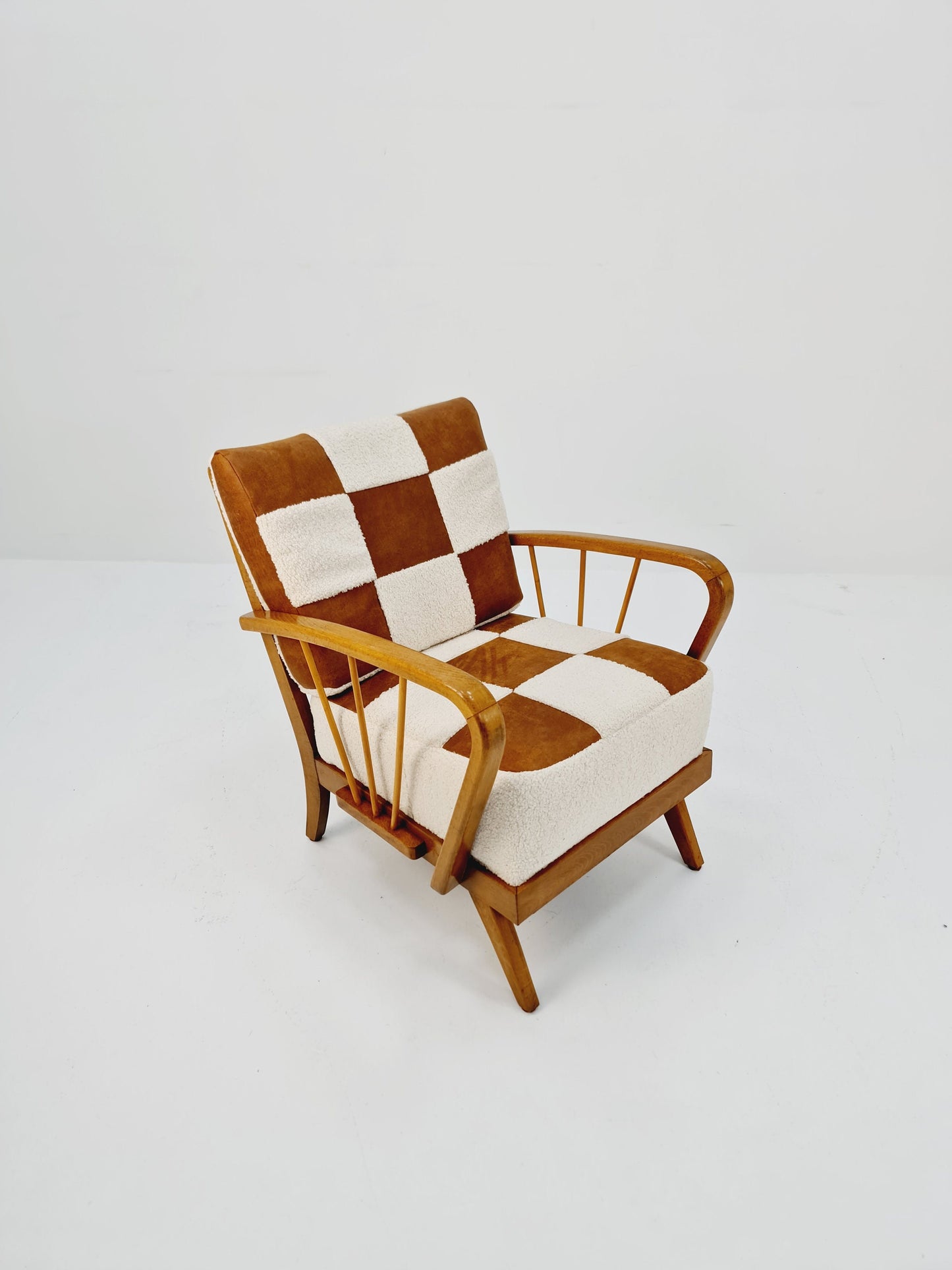 Midcentury German club lounge chair, 1950s