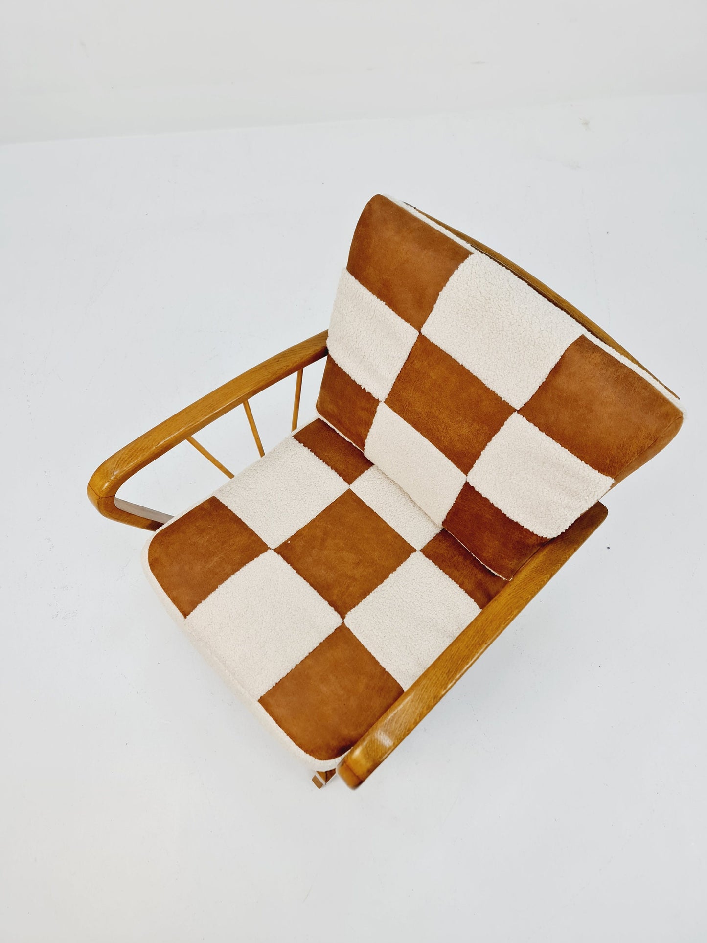 Midcentury German club lounge chair, 1950s