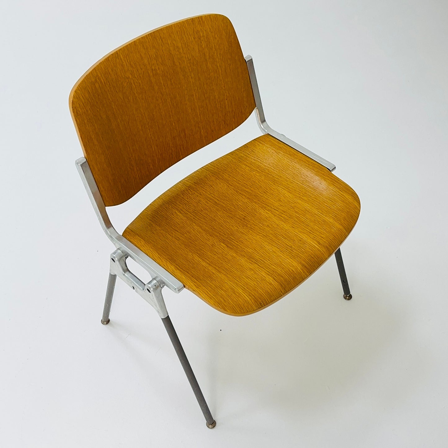 Mid century Stacking desk chair by Giancarlo Piretti for Anomima Castelli ,Italy 1960s